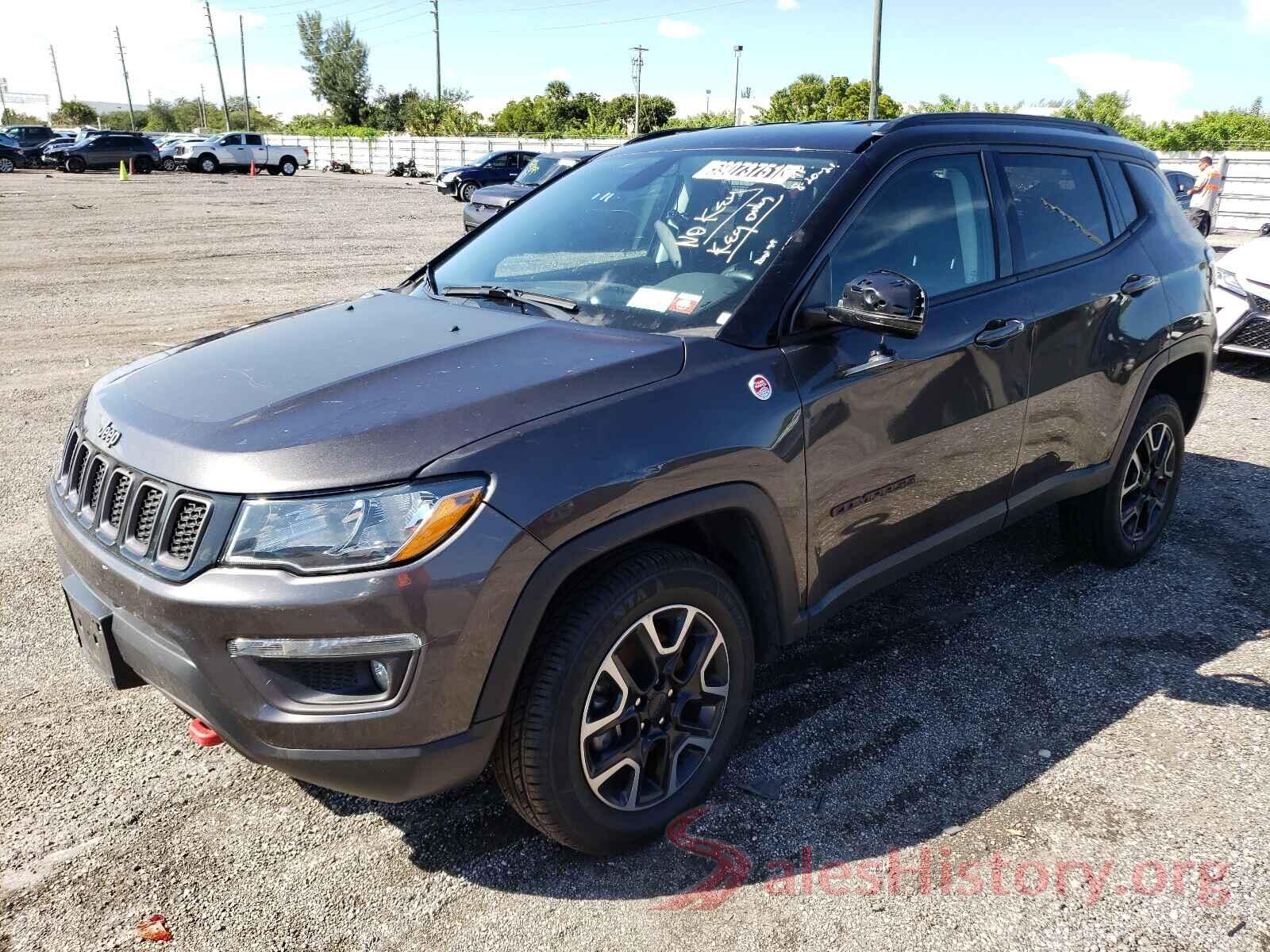 3C4NJDDB4KT722101 2019 JEEP COMPASS