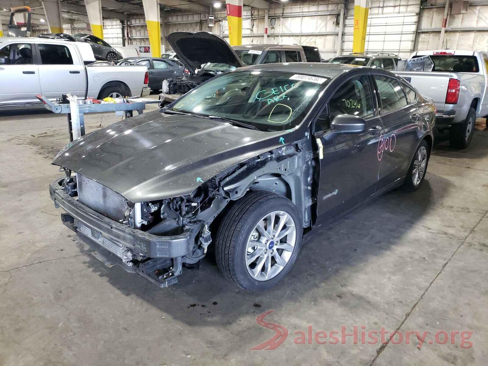 3FA6P0LU4HR381230 2017 FORD FUSION