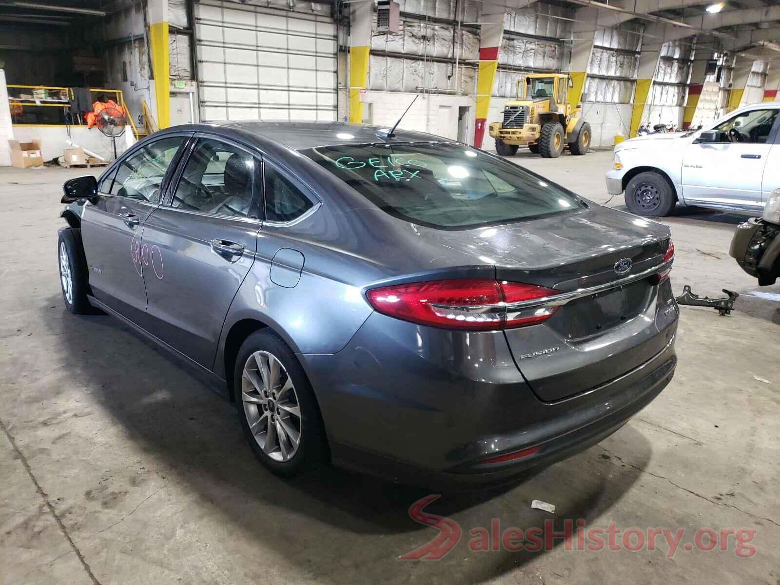 3FA6P0LU4HR381230 2017 FORD FUSION