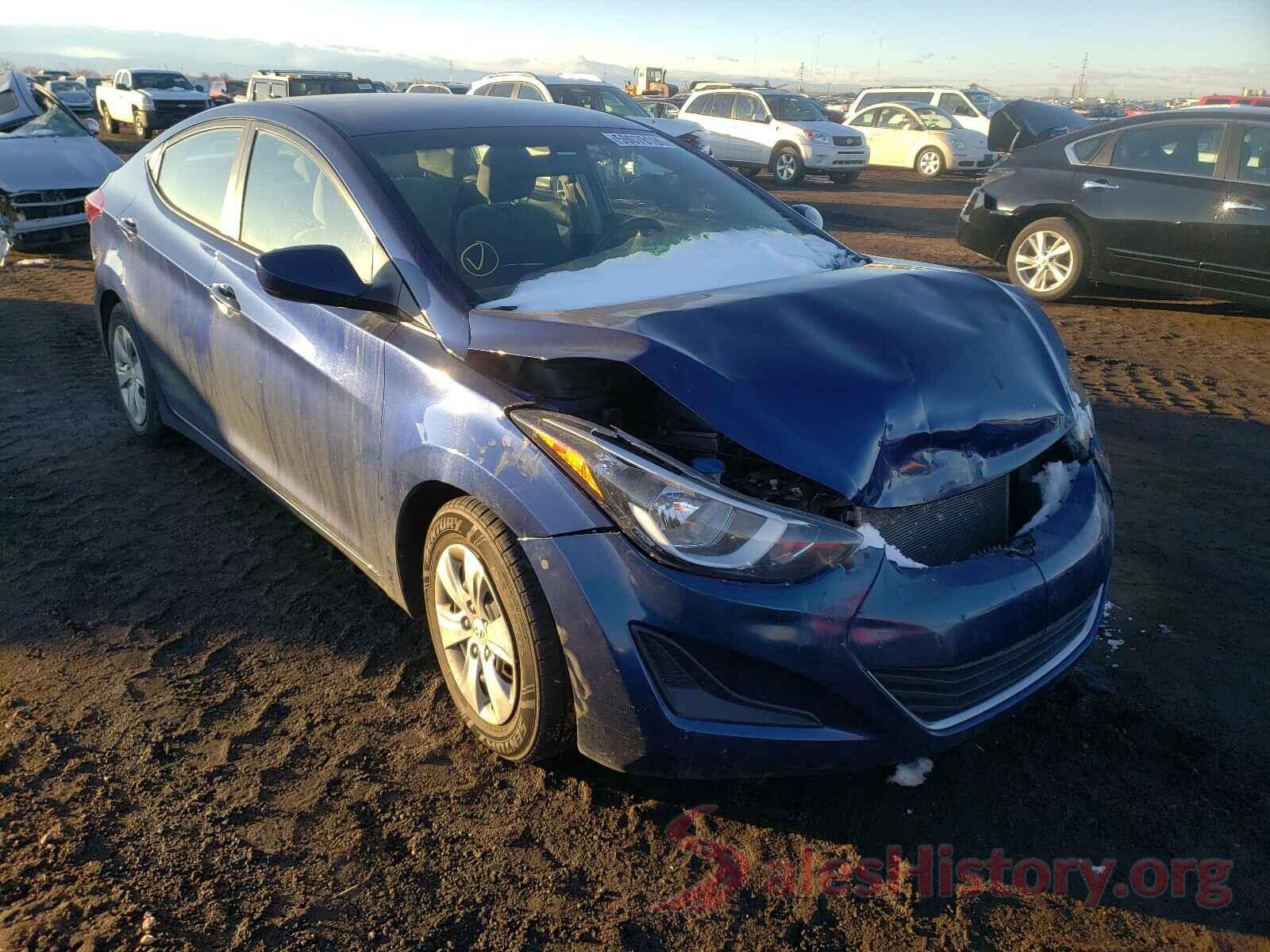 5NPDH4AE0GH700416 2016 HYUNDAI ELANTRA