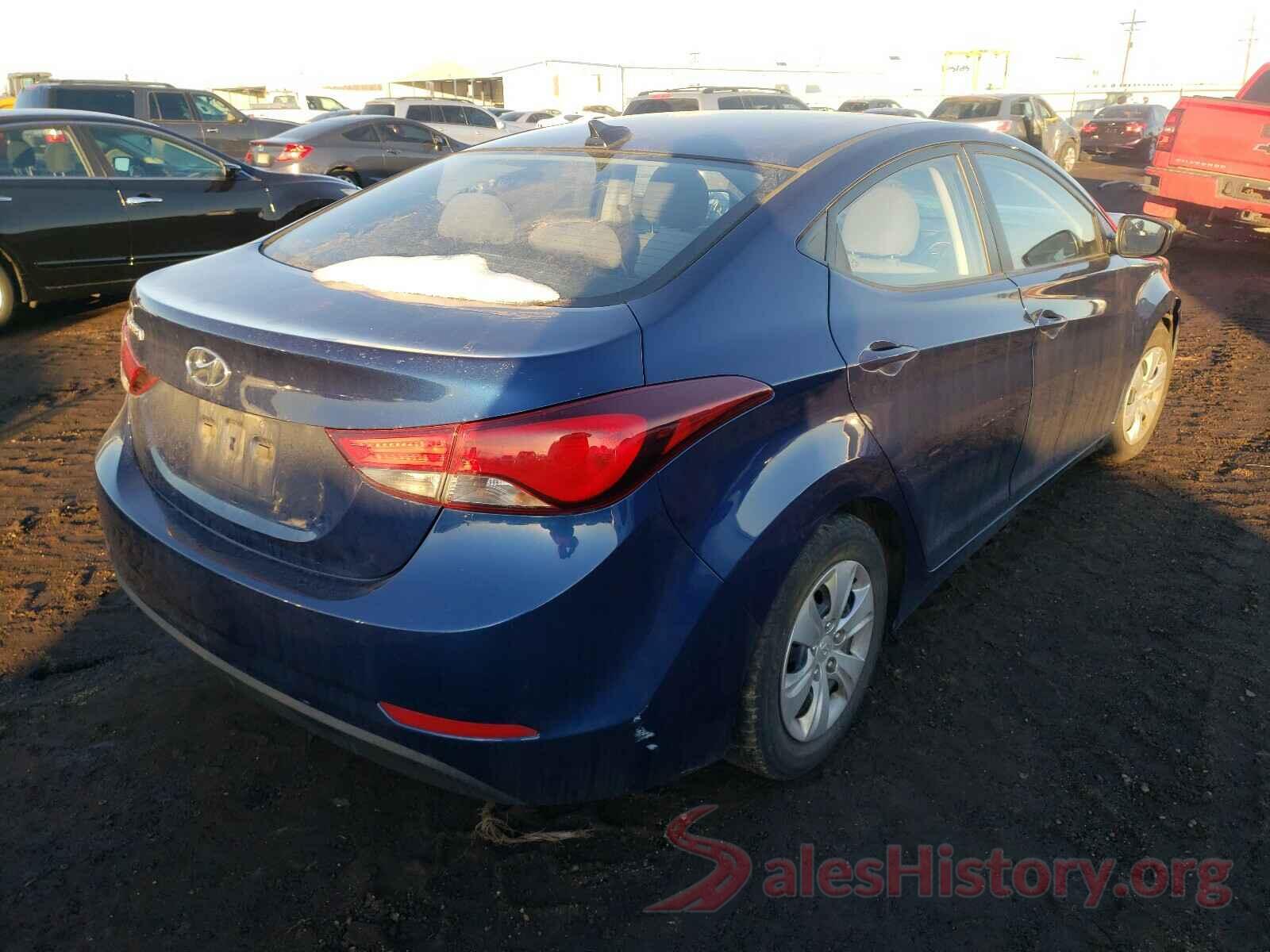 5NPDH4AE0GH700416 2016 HYUNDAI ELANTRA