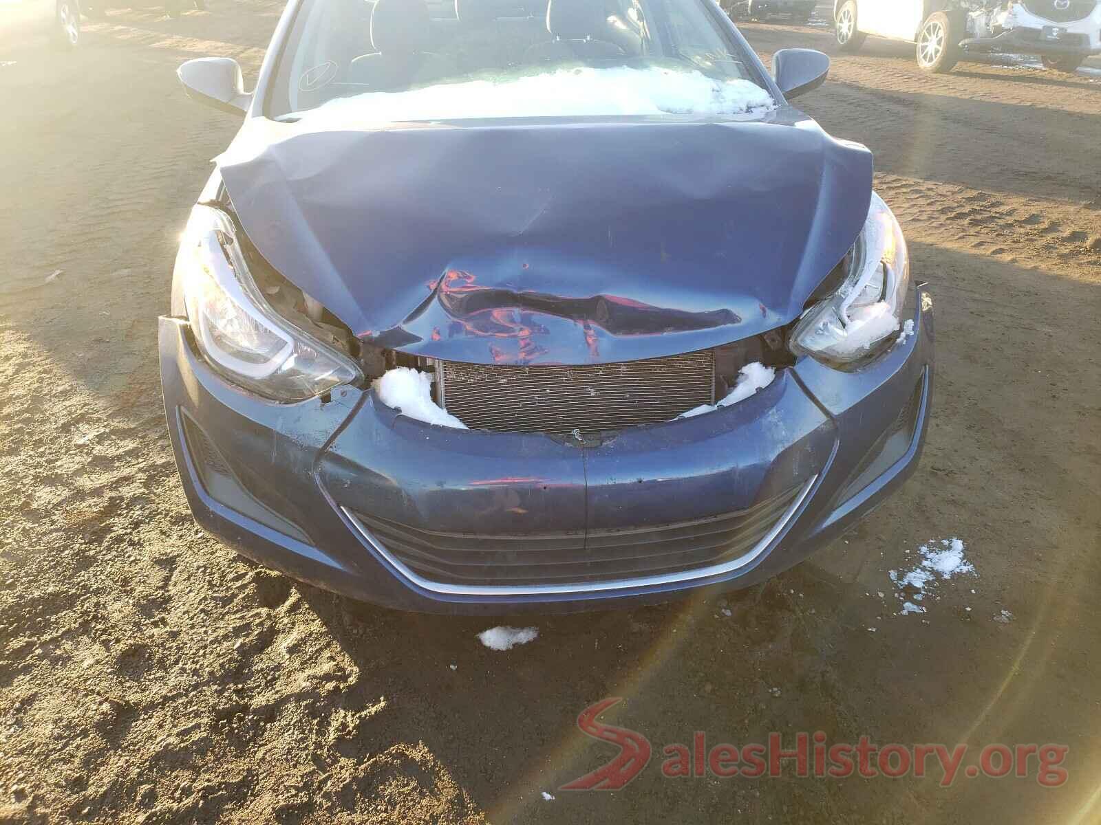 5NPDH4AE0GH700416 2016 HYUNDAI ELANTRA