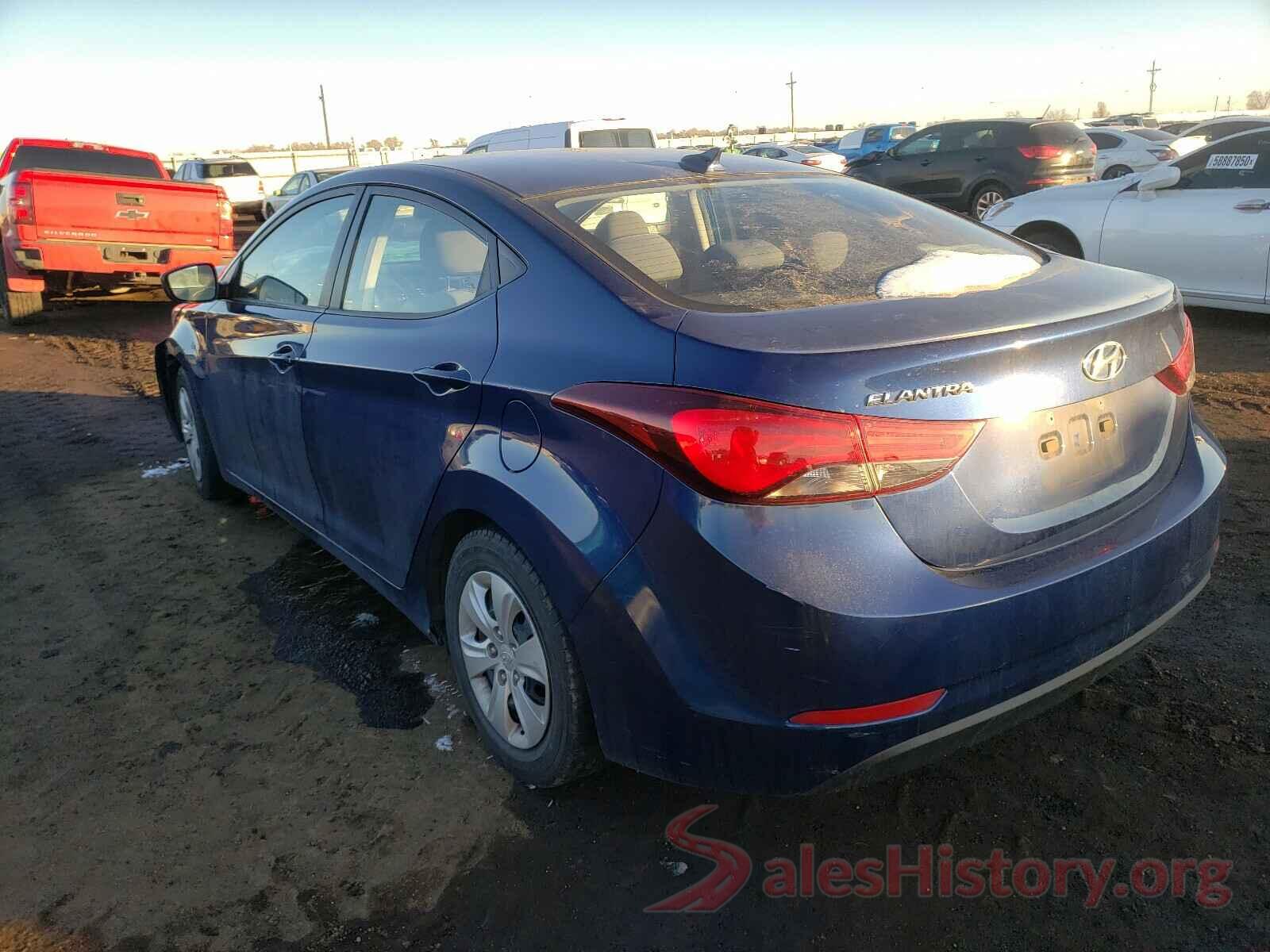 5NPDH4AE0GH700416 2016 HYUNDAI ELANTRA