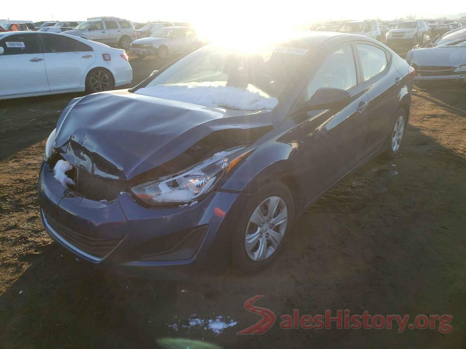 5NPDH4AE0GH700416 2016 HYUNDAI ELANTRA