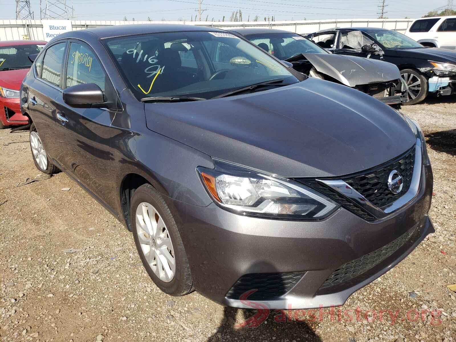 3N1AB7AP3KY293567 2019 NISSAN SENTRA