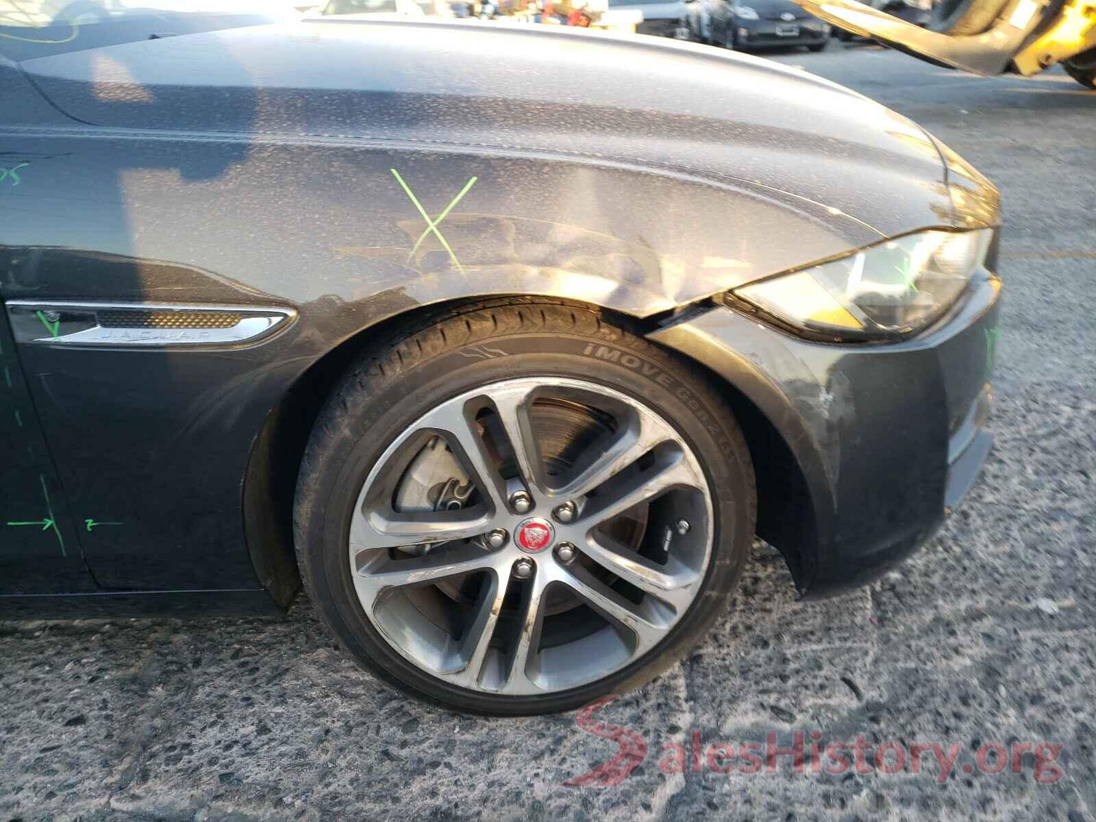 SAJAD4BV6HA960245 2017 JAGUAR XE