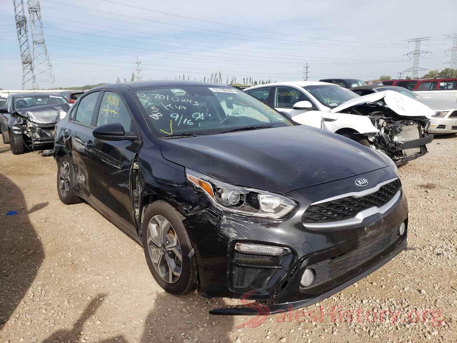 3KPF24AD4KE113277 2019 KIA FORTE