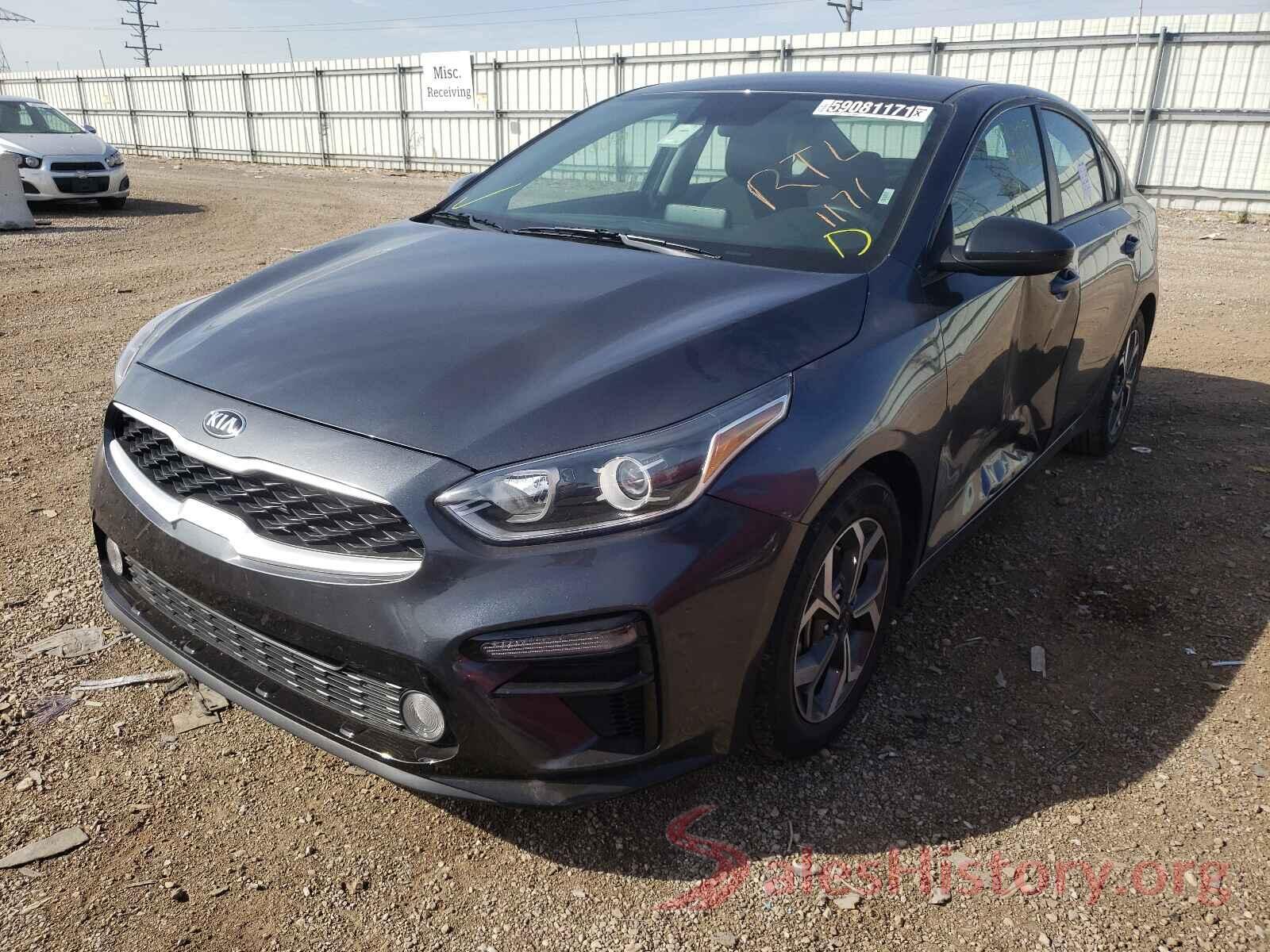 3KPF24AD7LE149613 2020 KIA FORTE