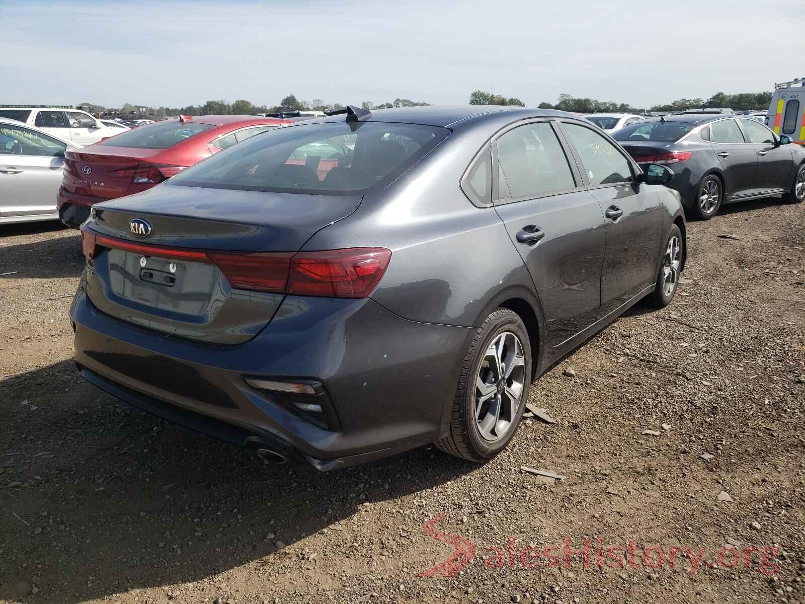 3KPF24AD7LE149613 2020 KIA FORTE