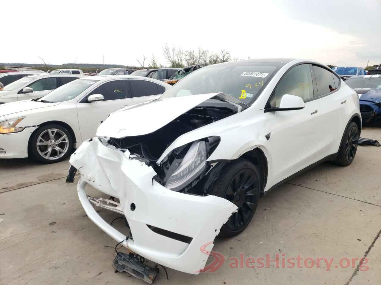 5YJYGDEE6LF041653 2020 TESLA MODEL Y