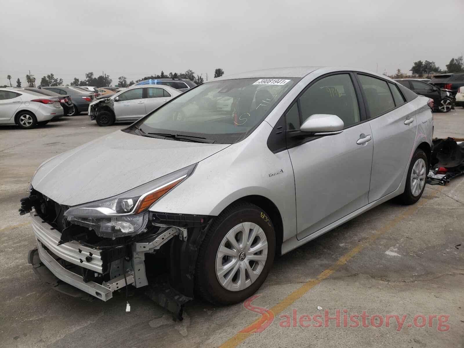 JTDKAMFU6M3150528 2021 TOYOTA PRIUS