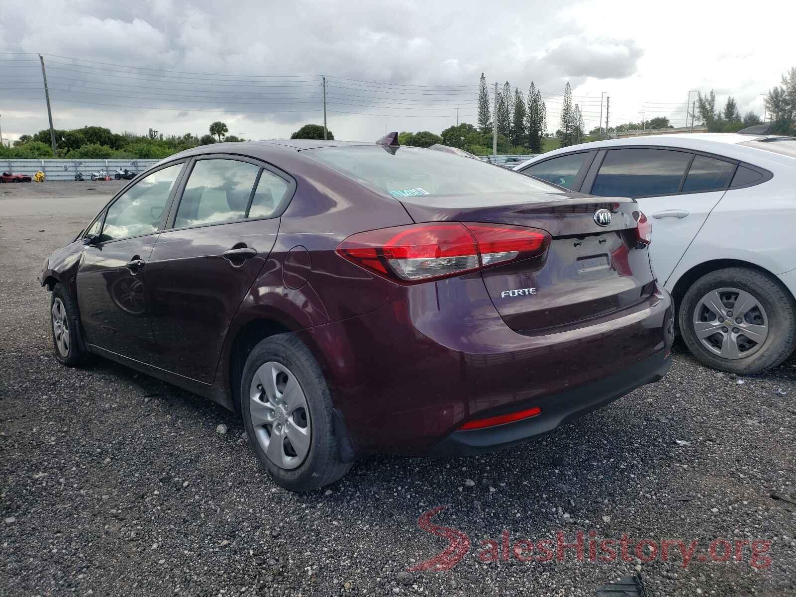 3KPFK4A73JE267990 2018 KIA FORTE