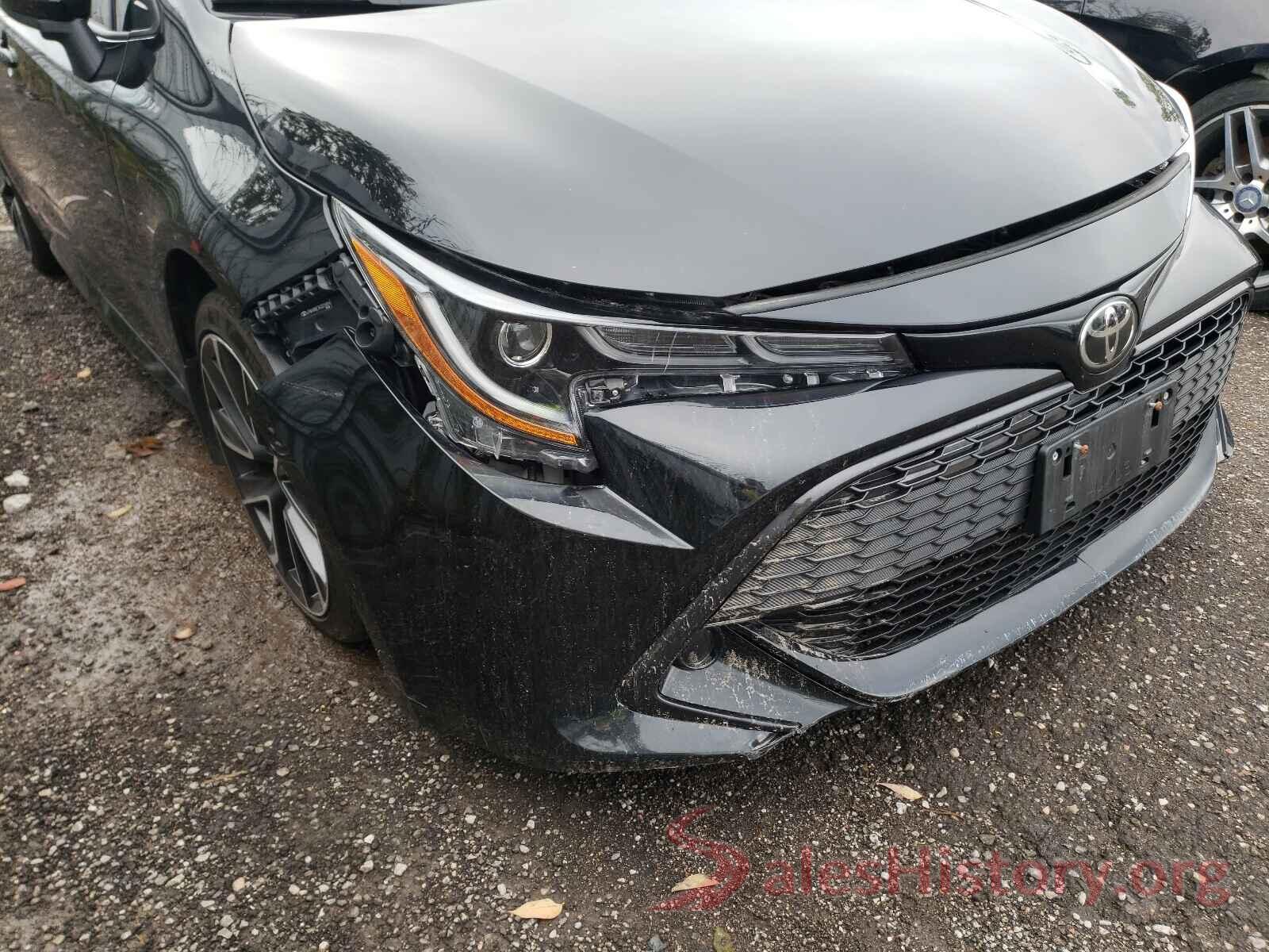 JTNK4RBE7K3015859 2019 TOYOTA COROLLA