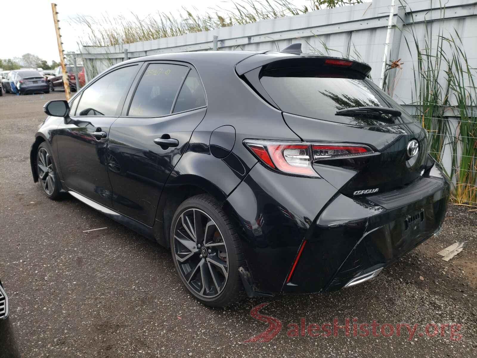 JTNK4RBE7K3015859 2019 TOYOTA COROLLA