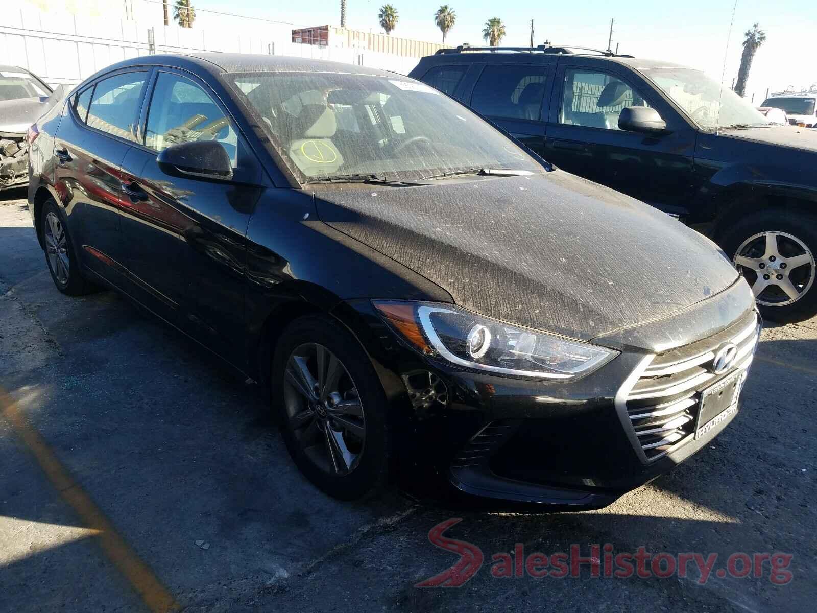 5NPD84LF4HH197500 2017 HYUNDAI ELANTRA