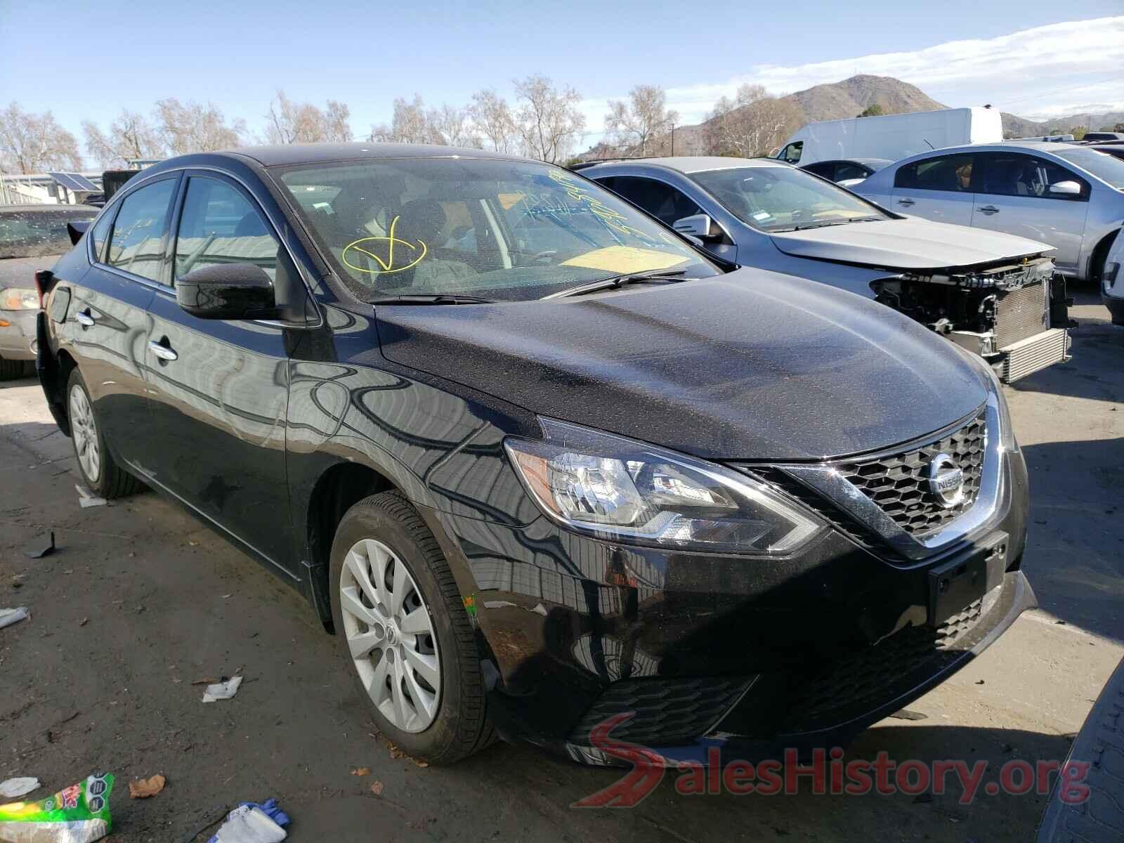 3N1AB7AP0KY272935 2019 NISSAN SENTRA