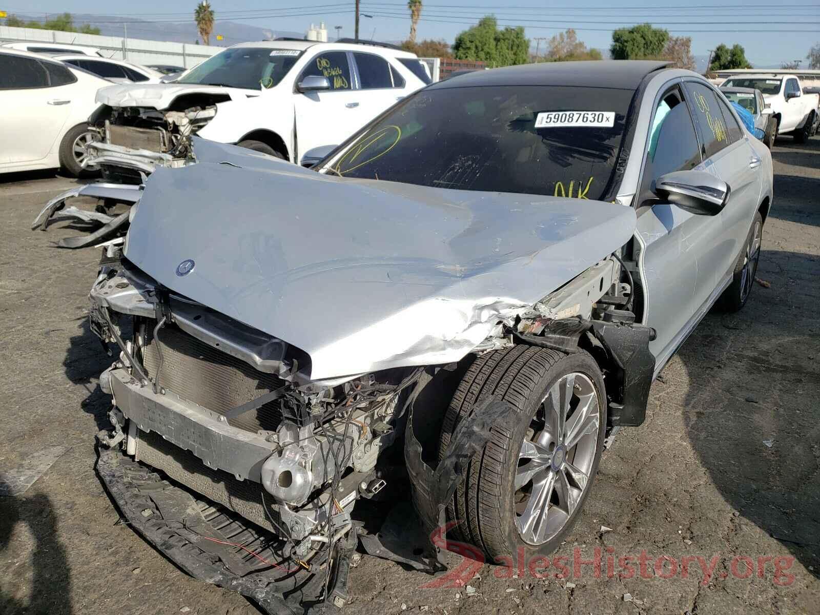 55SWF4JB7GU173766 2016 MERCEDES-BENZ C CLASS