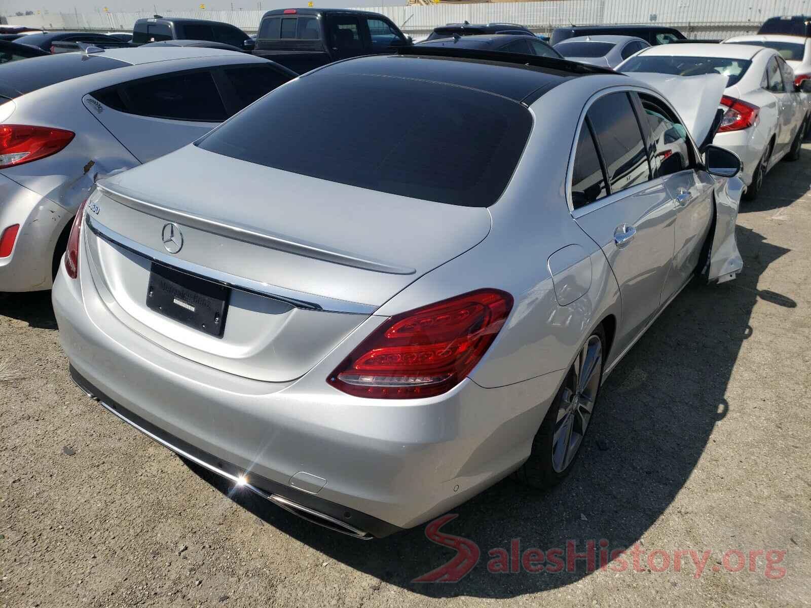 55SWF4JB7GU173766 2016 MERCEDES-BENZ C CLASS