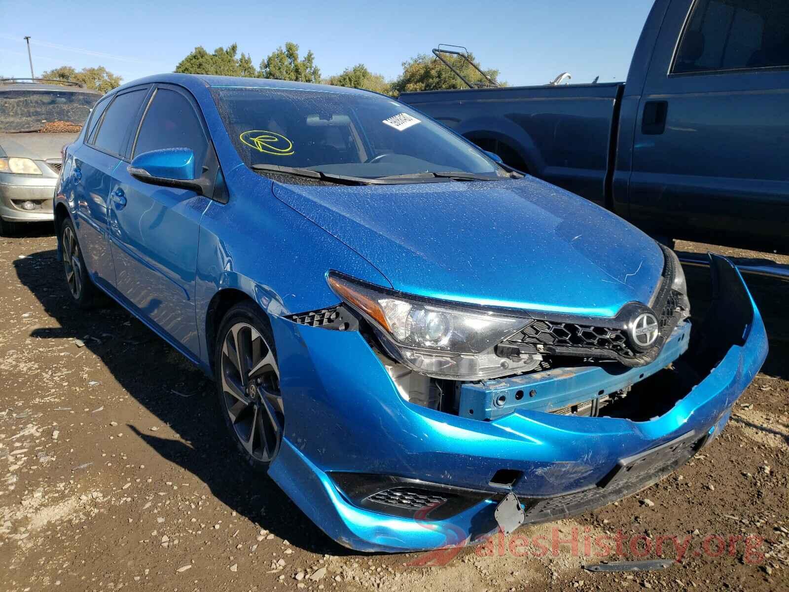 JTNKARJE7GJ506655 2016 TOYOTA SCION