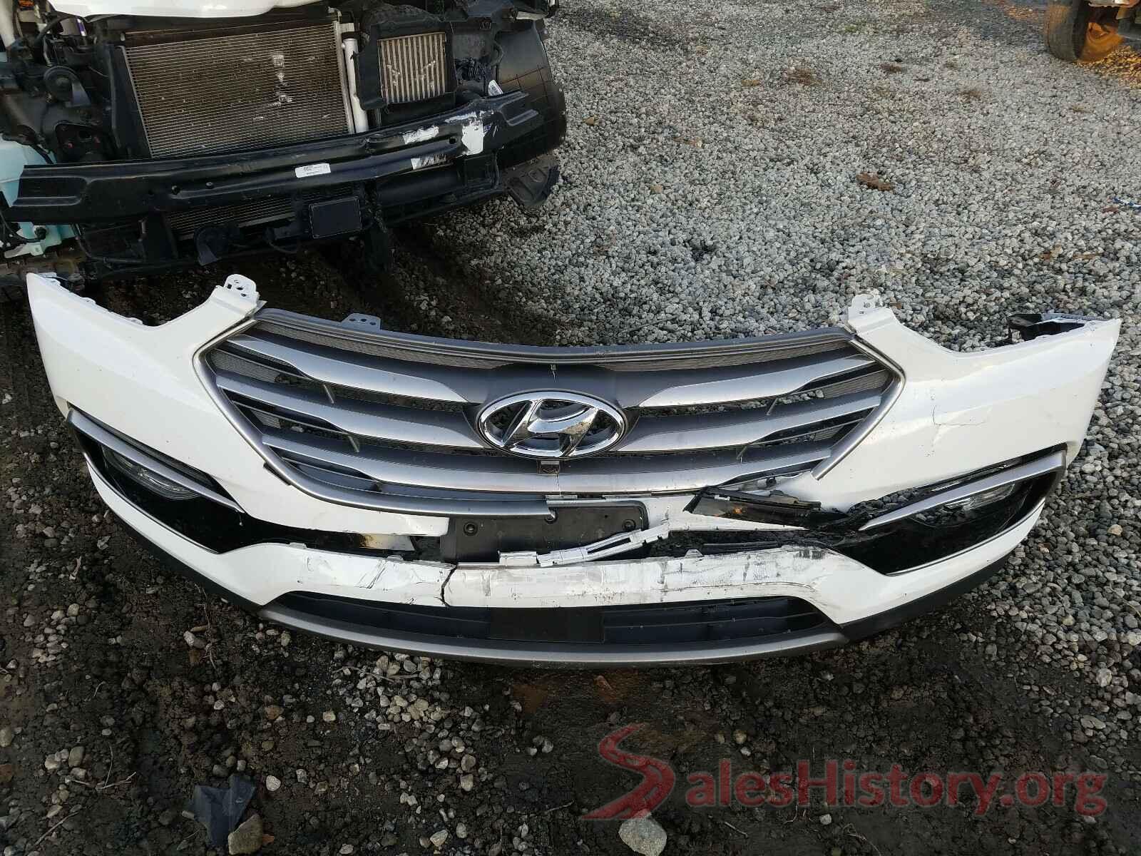 5XYZWDLA8HG502620 2017 HYUNDAI SANTA FE