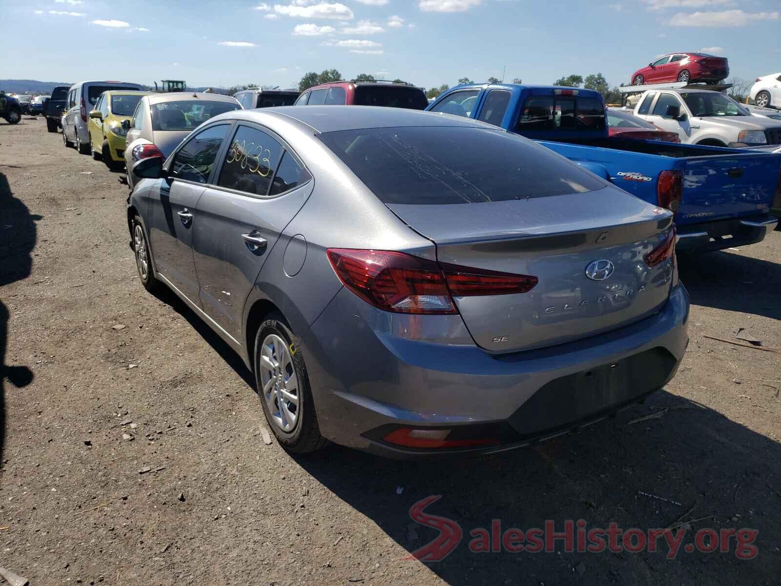 KMHD74LF4KU882544 2019 HYUNDAI ELANTRA