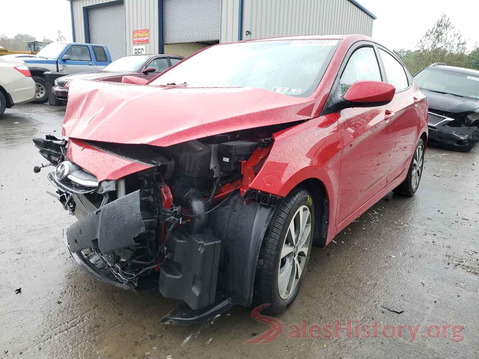 KMHCT4AE1HU328596 2017 HYUNDAI ACCENT