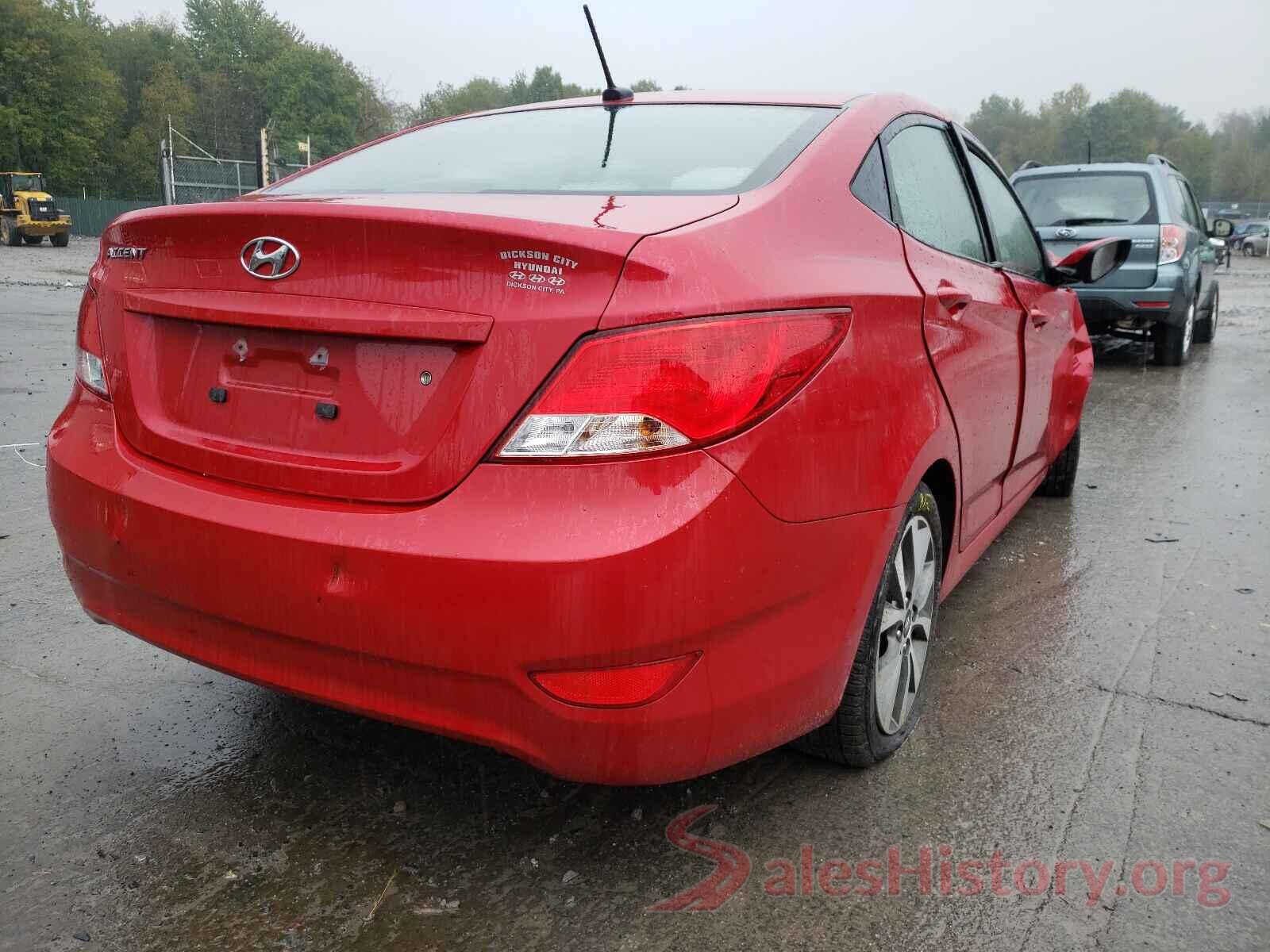 KMHCT4AE1HU328596 2017 HYUNDAI ACCENT