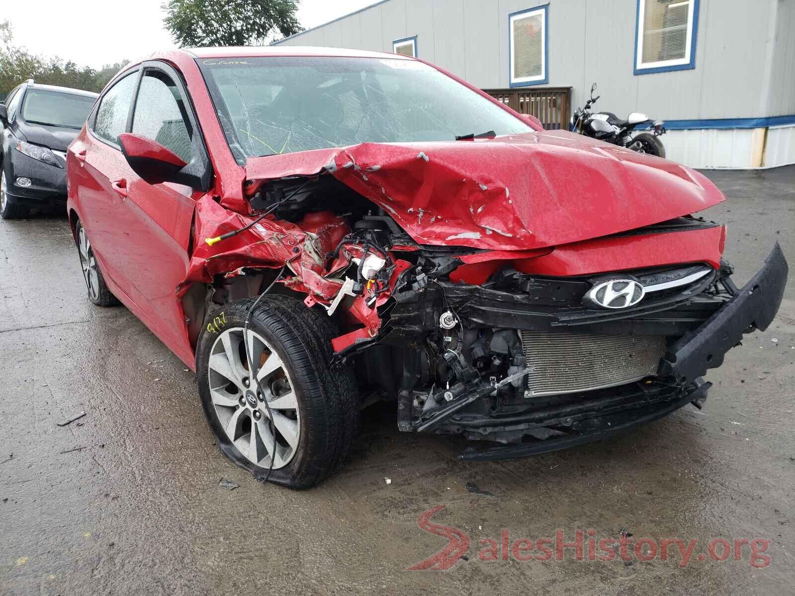 KMHCT4AE1HU328596 2017 HYUNDAI ACCENT