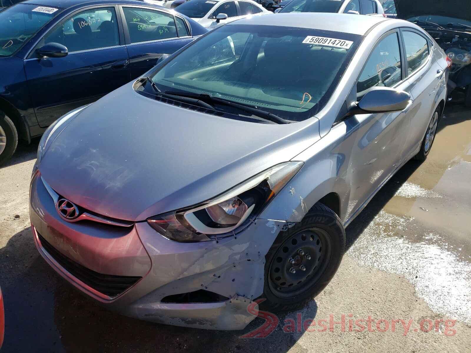 5NPDH4AE3GH761498 2016 HYUNDAI ELANTRA