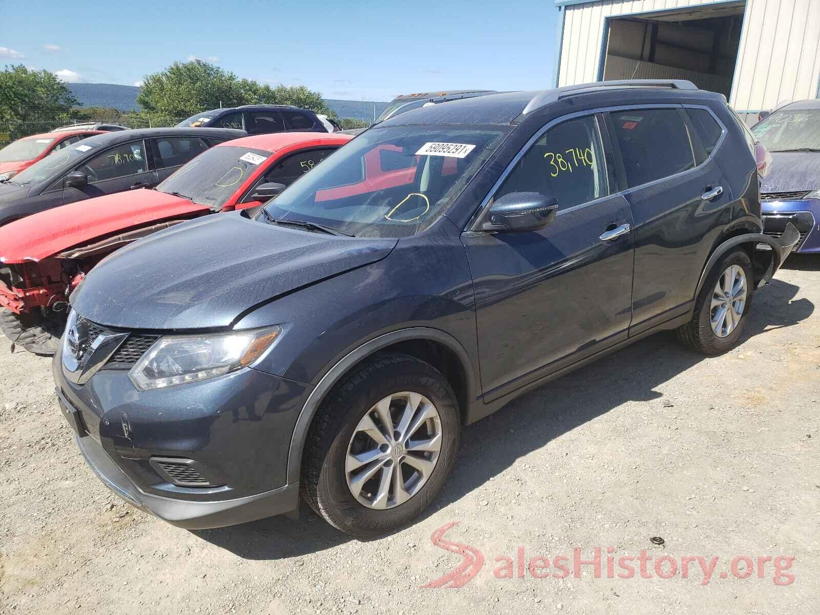 KNMAT2MV8GP634154 2016 NISSAN ROGUE