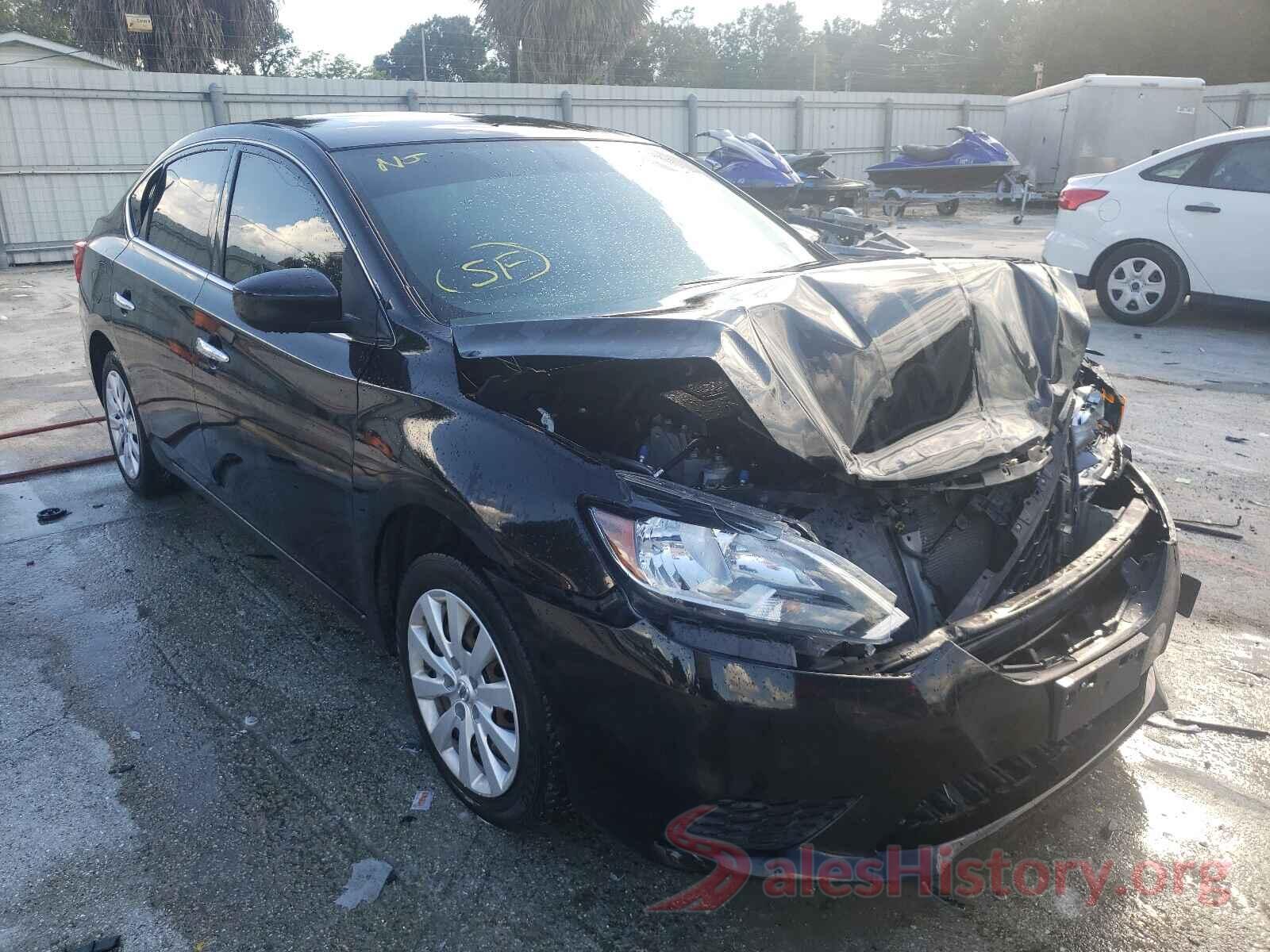 3N1AB7AP0GY233236 2016 NISSAN SENTRA