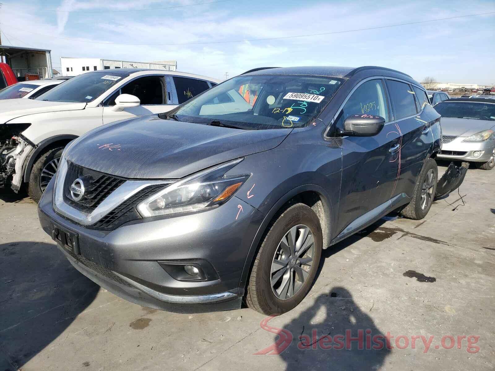 5N1AZ2MGXJN143020 2018 NISSAN MURANO