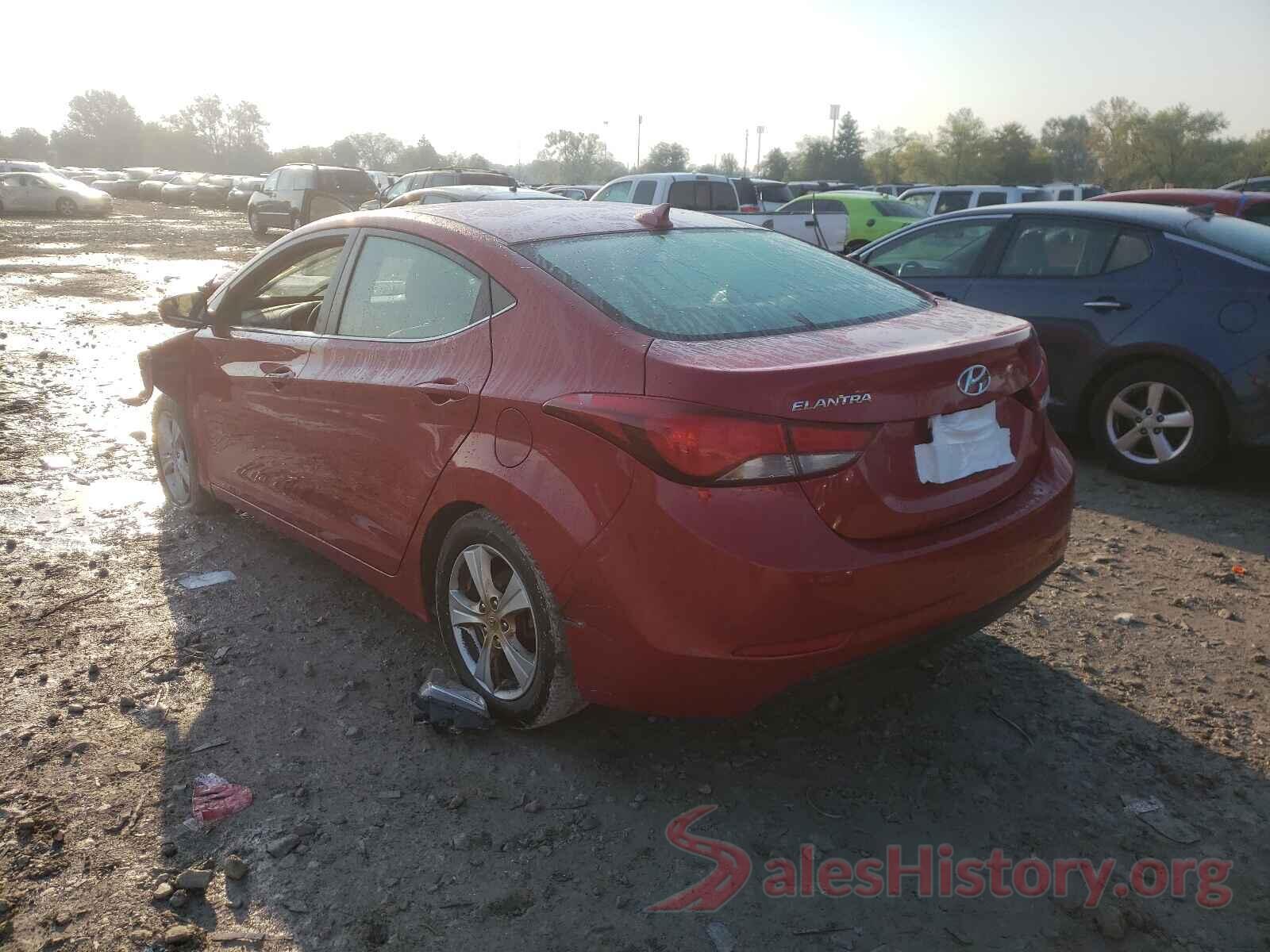 KMHDH4AE8GU504340 2016 HYUNDAI ELANTRA