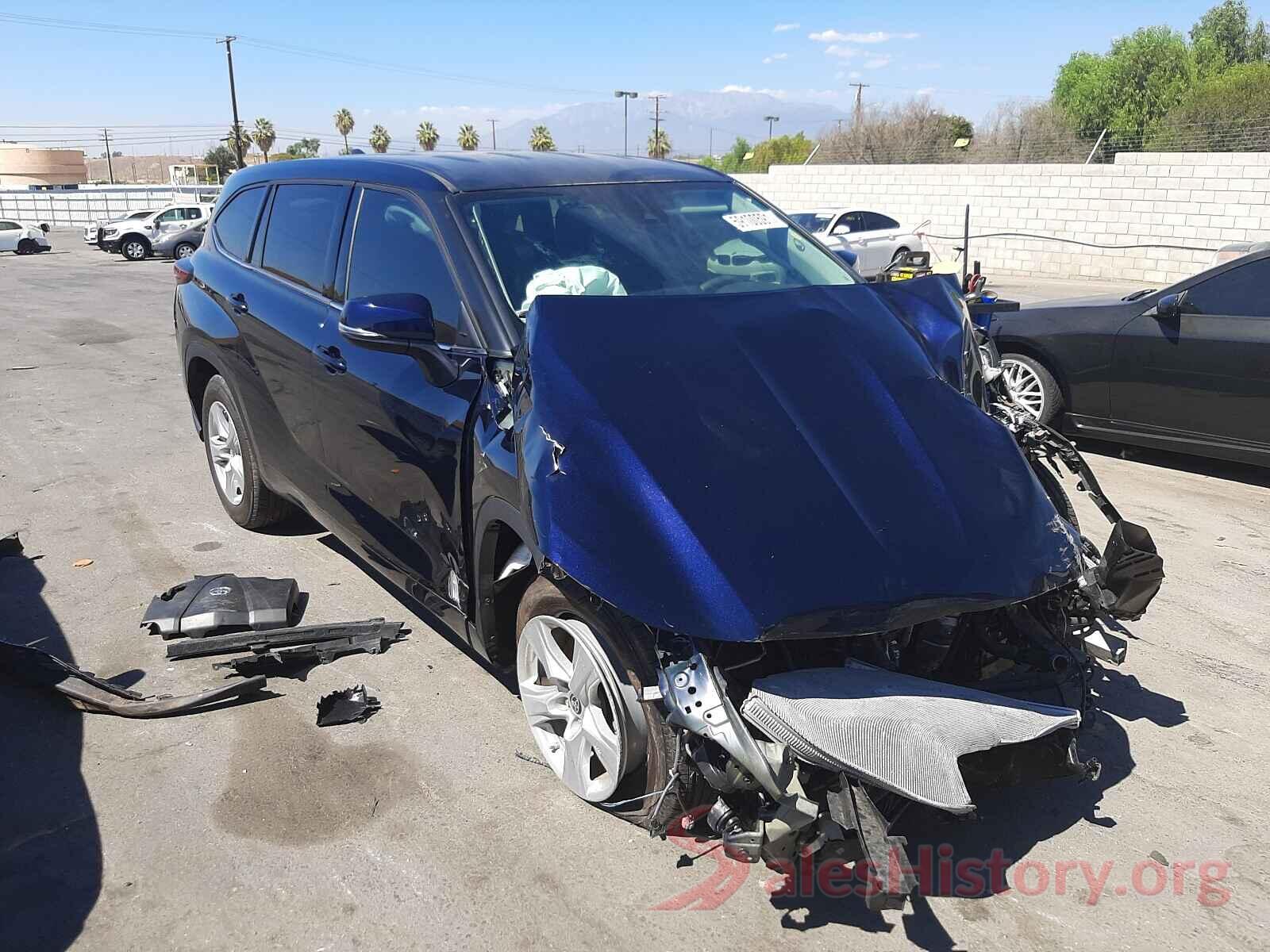 5TDCZRAHXLS016901 2020 TOYOTA HIGHLANDER