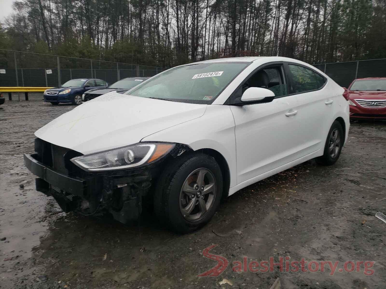 5NPD94LA4HH092795 2017 HYUNDAI ELANTRA