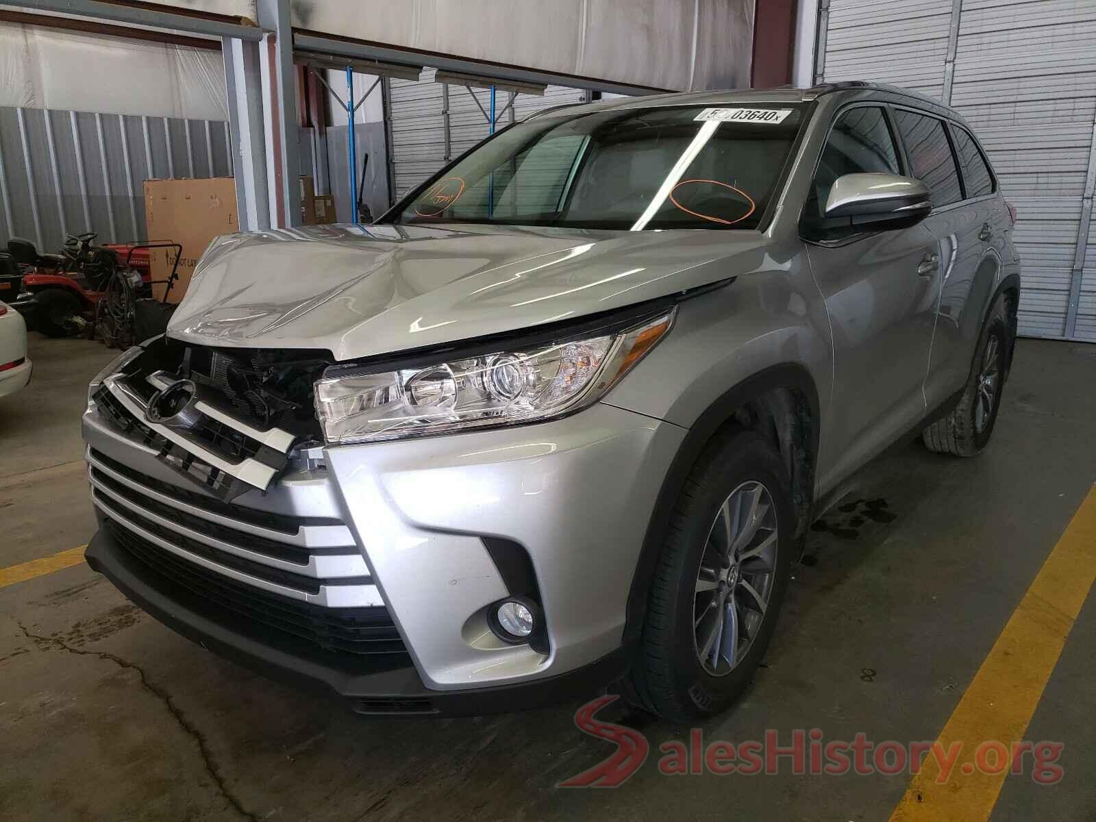 5TDJZRFH0KS587733 2019 TOYOTA HIGHLANDER