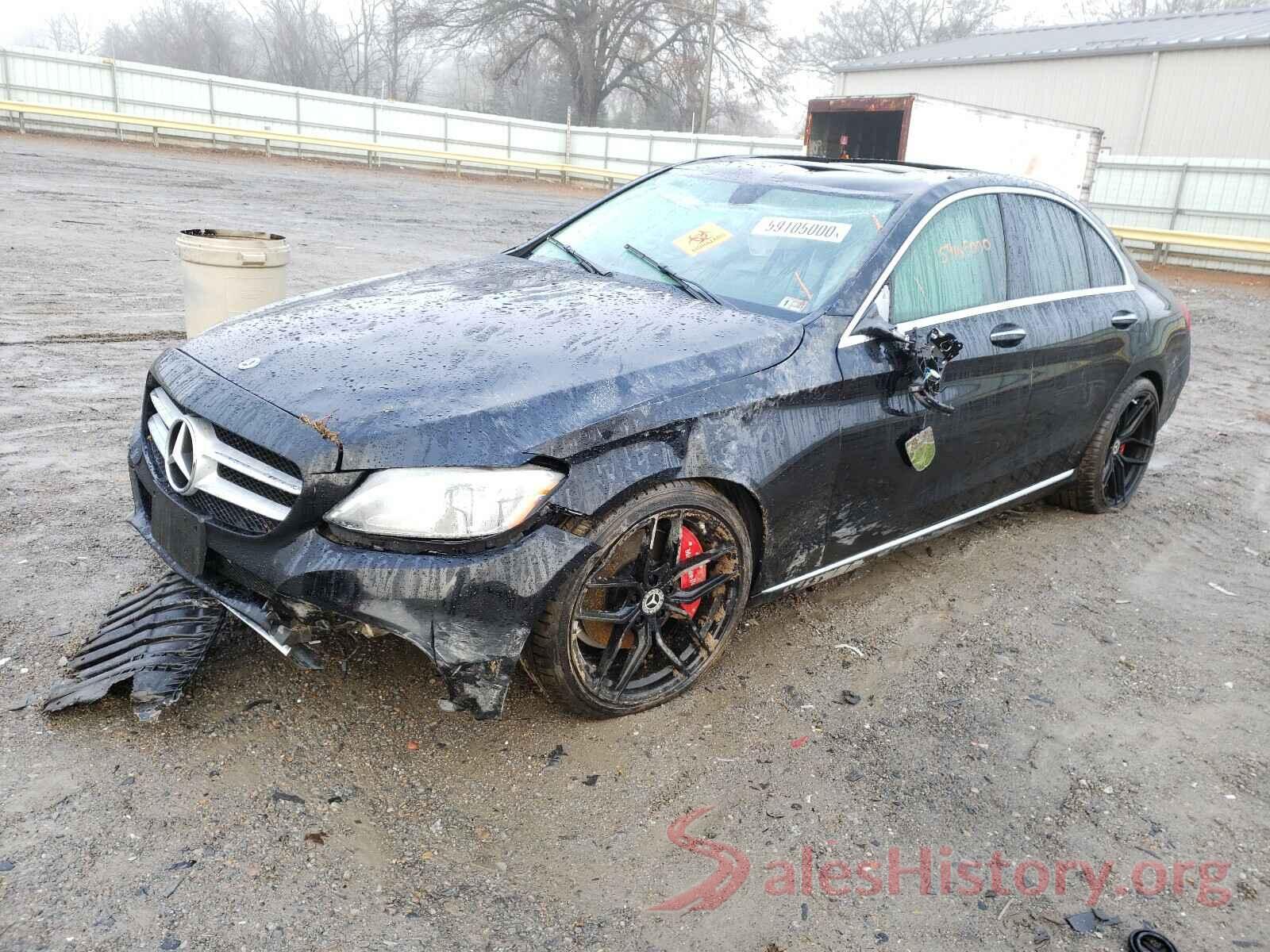 55SWF4KB5HU180683 2017 MERCEDES-BENZ C CLASS