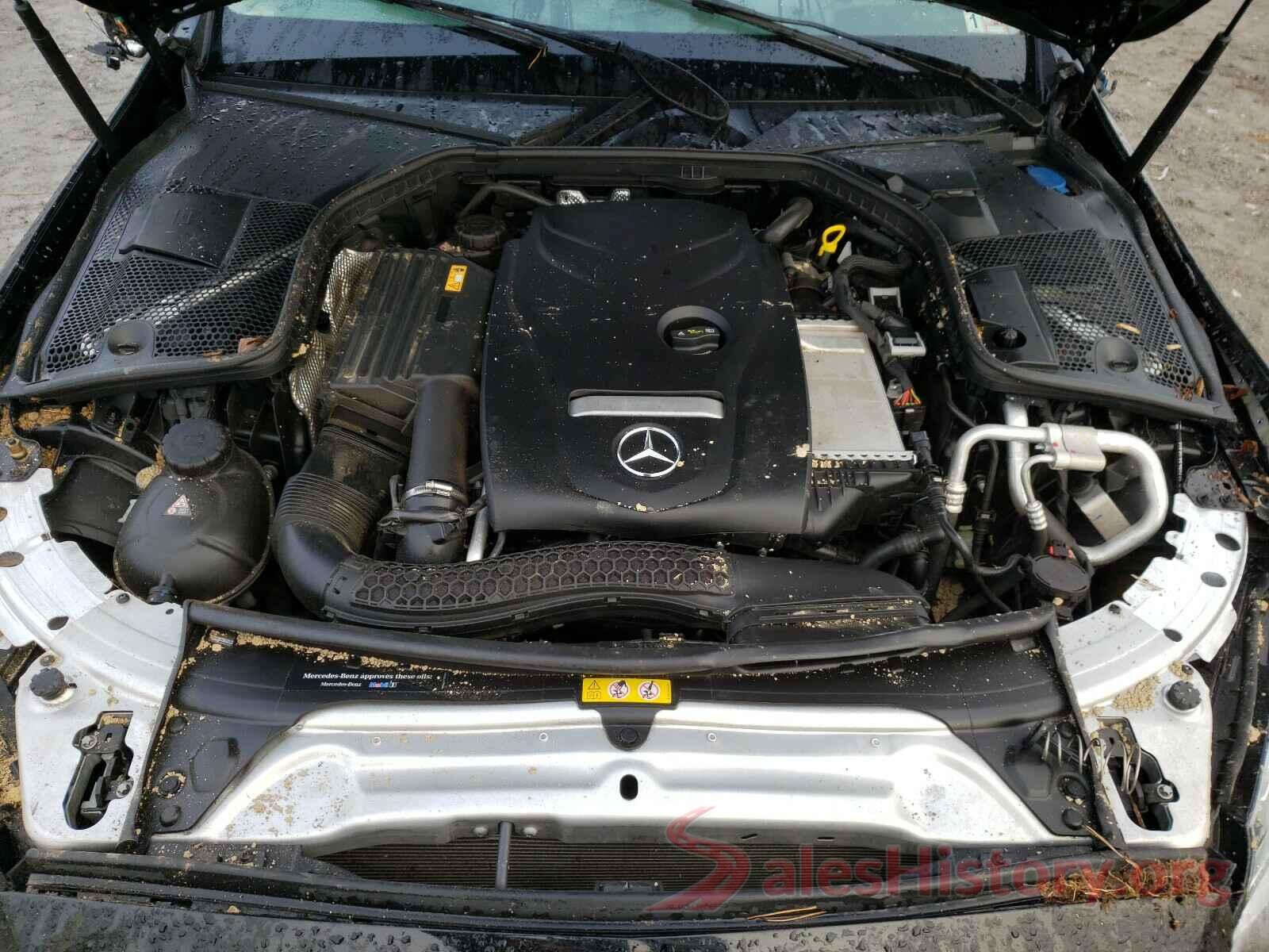 55SWF4KB5HU180683 2017 MERCEDES-BENZ C CLASS