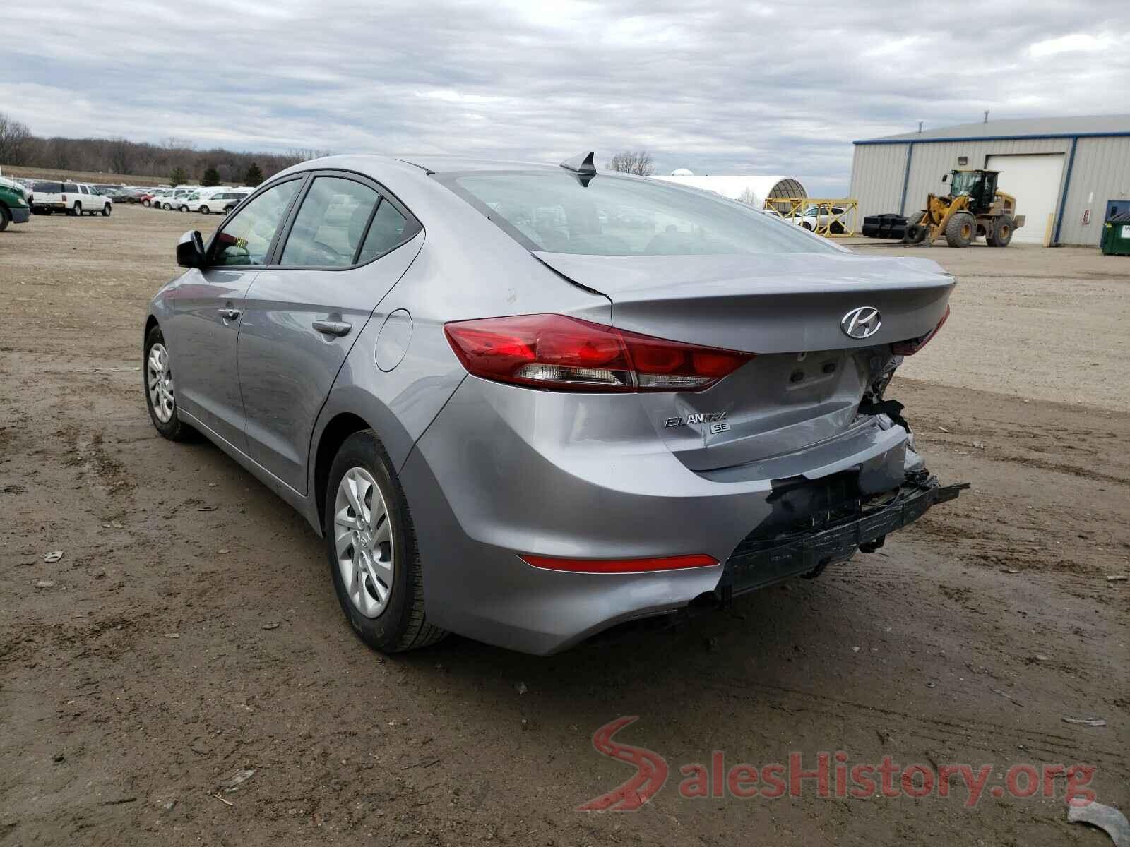 5NPD74LF6HH140752 2017 HYUNDAI ELANTRA