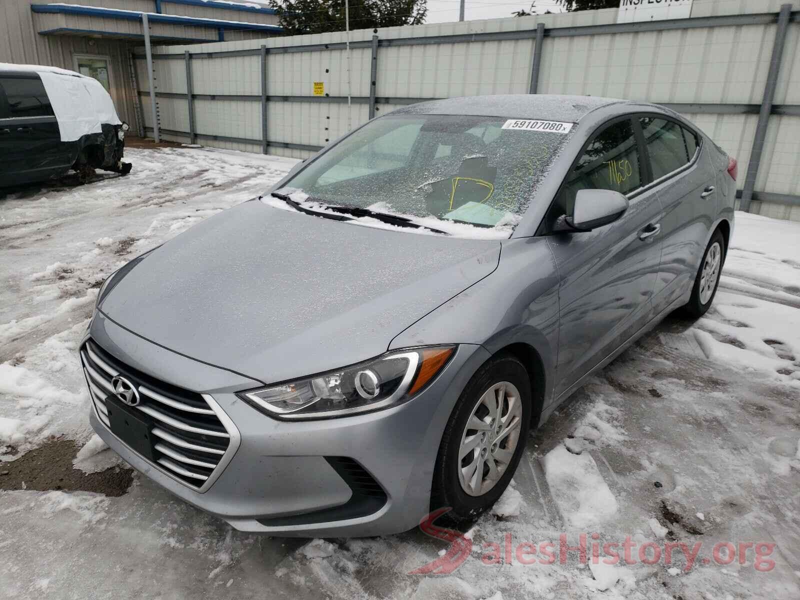 5NPD74LF6HH140752 2017 HYUNDAI ELANTRA