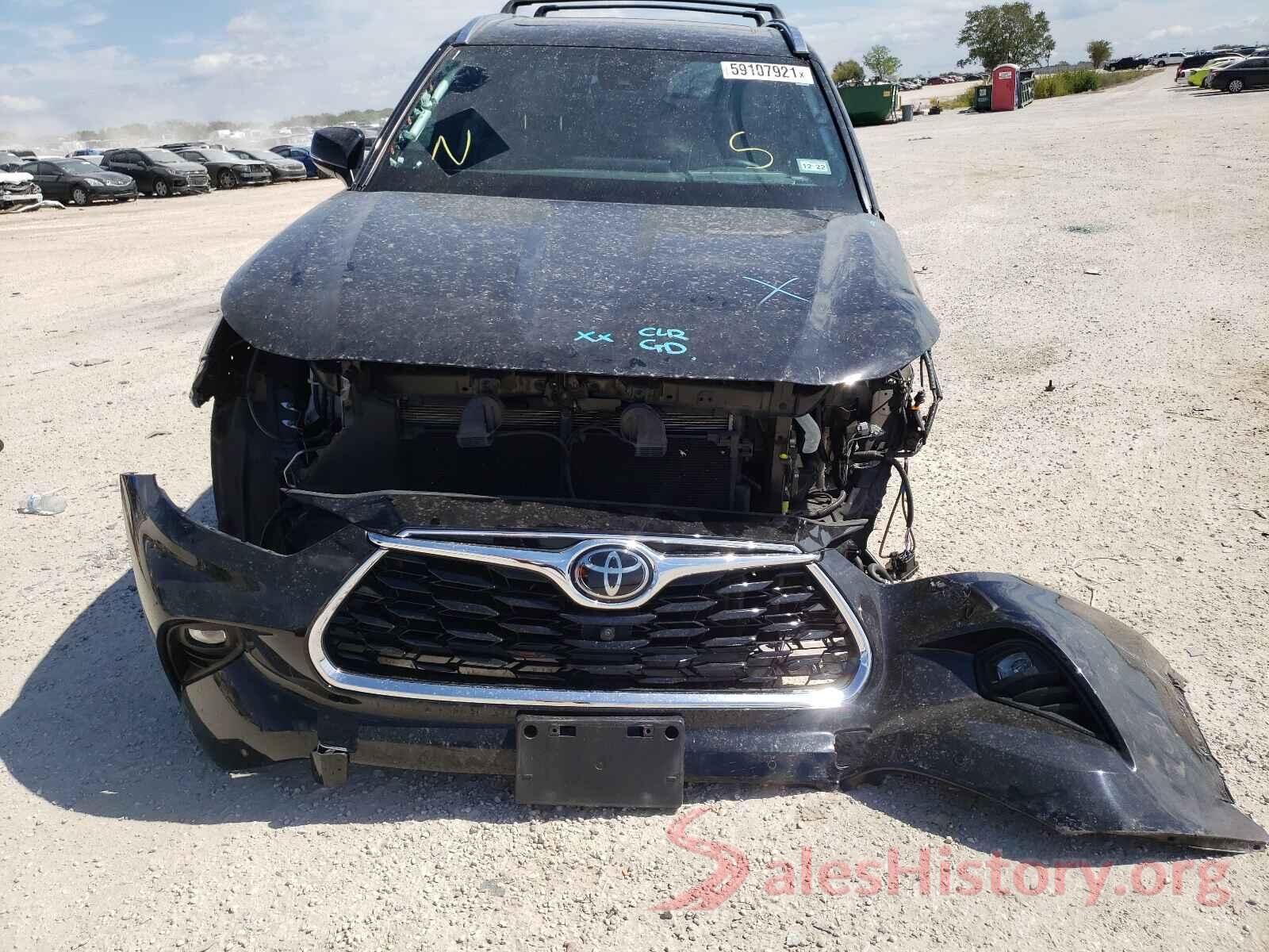 5TDDZRBH0MS526758 2021 TOYOTA HIGHLANDER