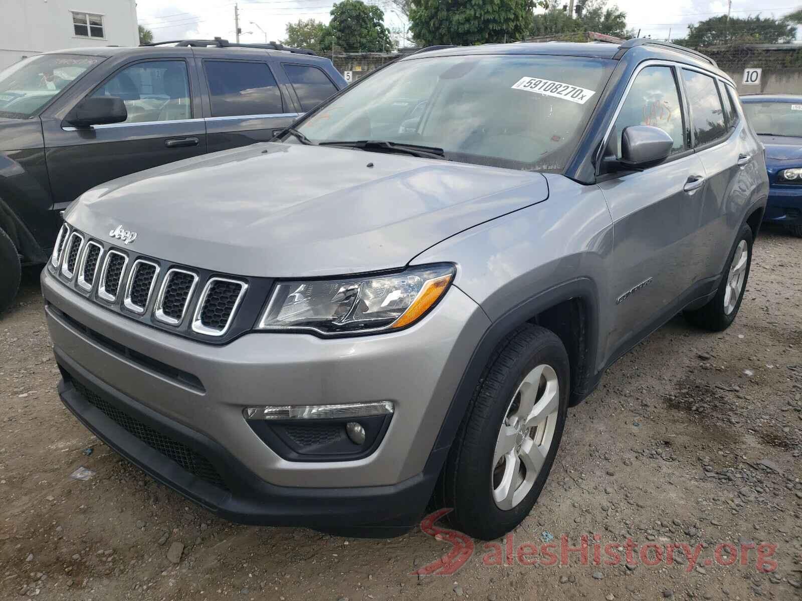 3C4NJCBB8KT820044 2019 JEEP COMPASS