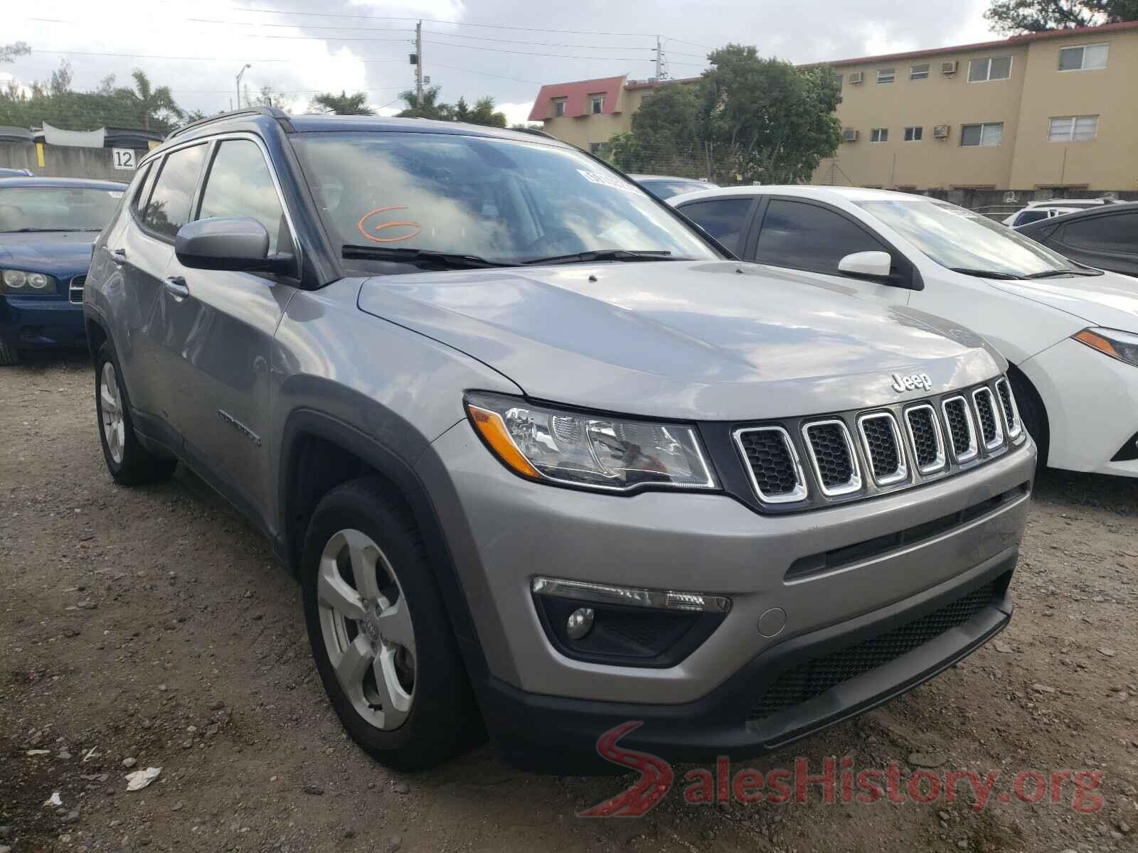 3C4NJCBB8KT820044 2019 JEEP COMPASS