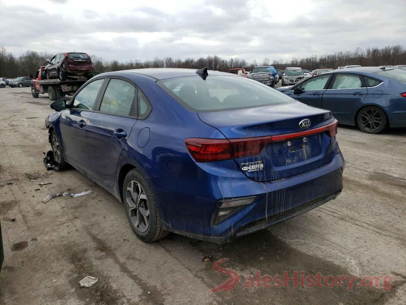 3KPF24ADXLE173582 2020 KIA FORTE