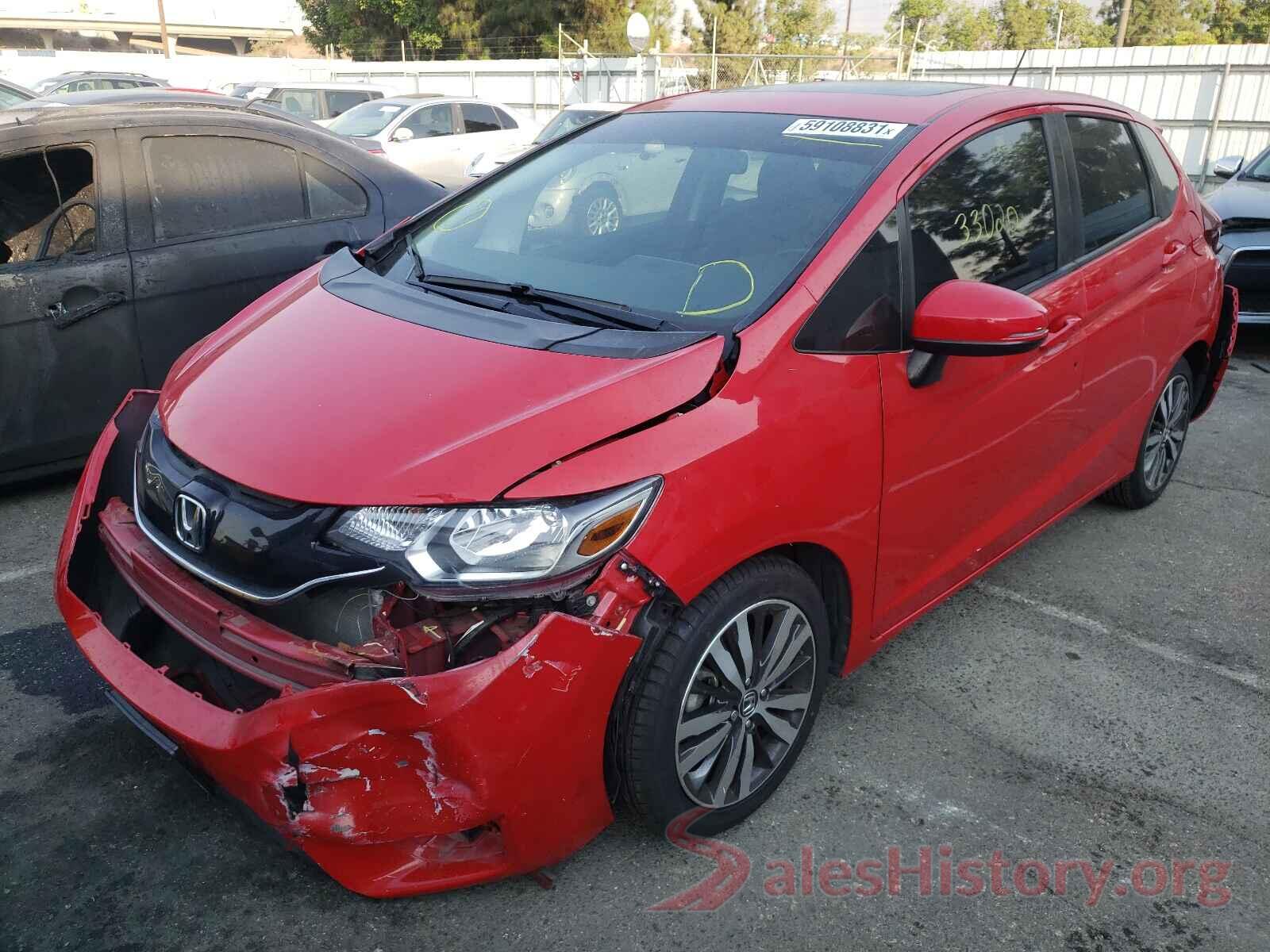 JHMGK5H85HS005547 2017 HONDA FIT