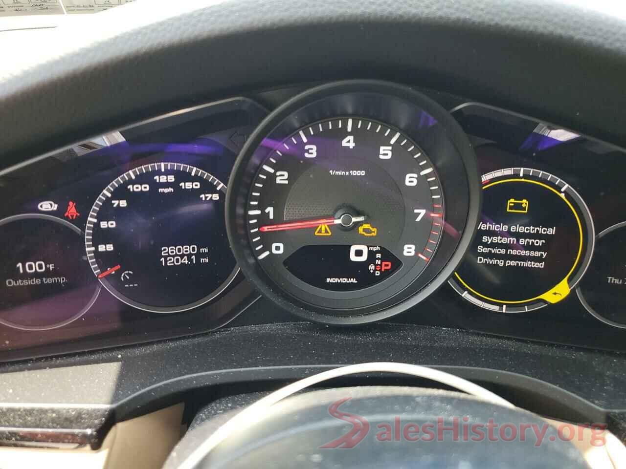 WP1AA2AY2KDA12906 2019 PORSCHE CAYENNE