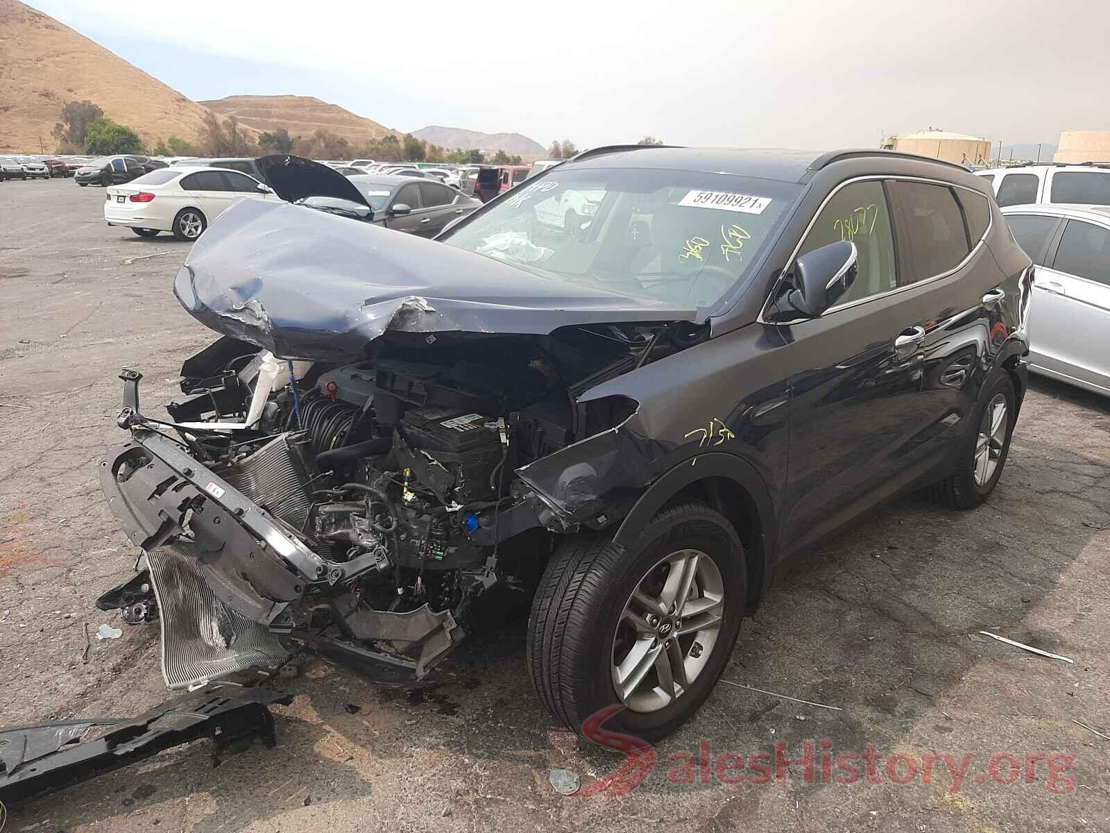 5NMZU3LB1JH107182 2018 HYUNDAI SANTA FE