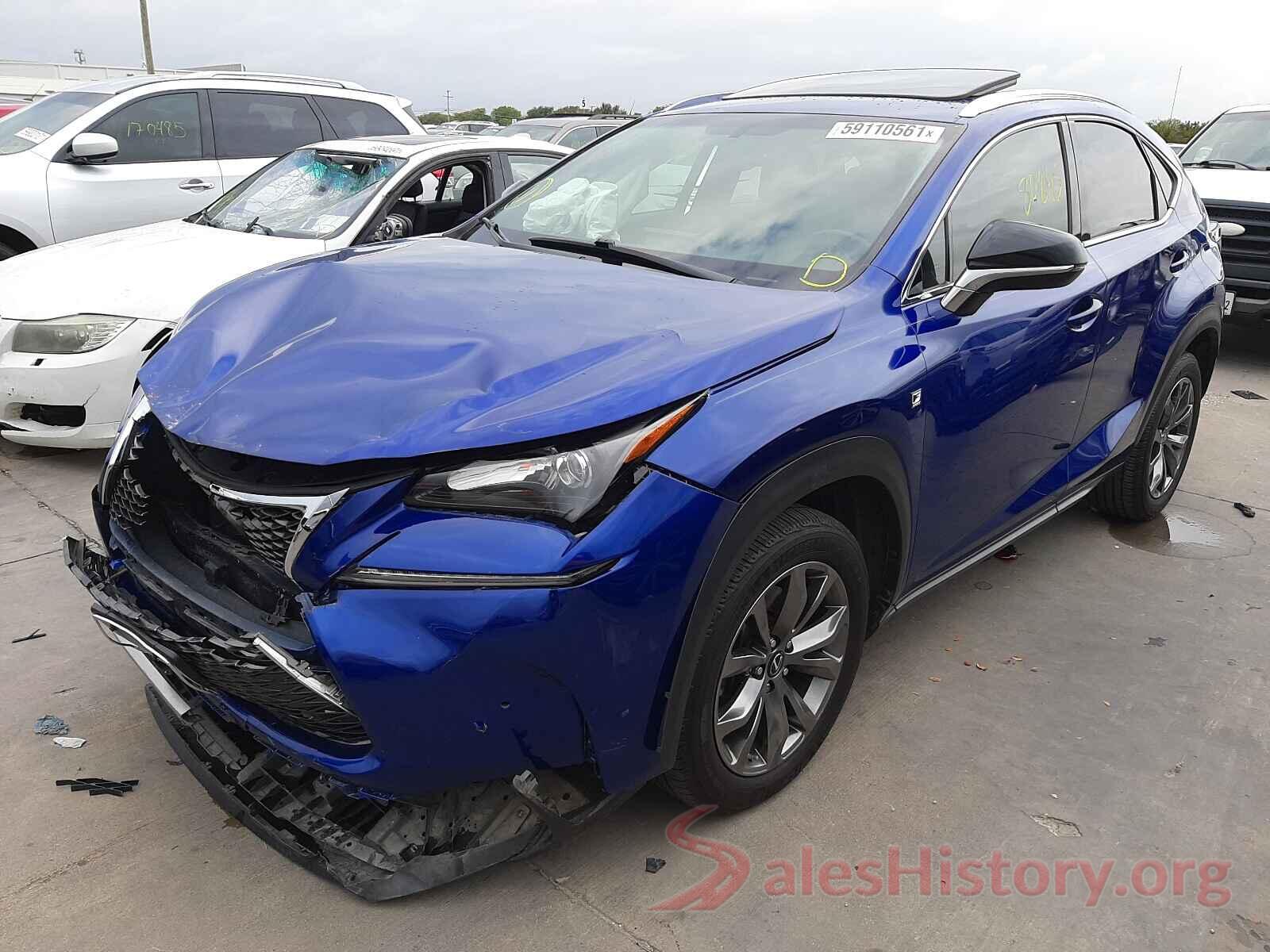 JTJYARBZ1H2057613 2017 LEXUS NX