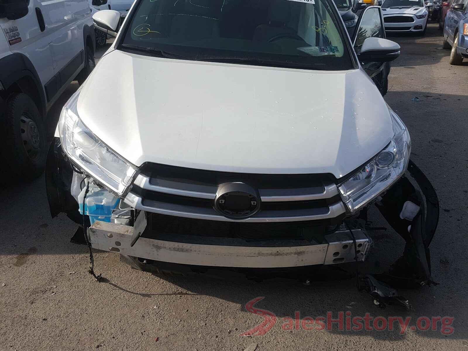 5TDJZRFHXKS573547 2019 TOYOTA HIGHLANDER