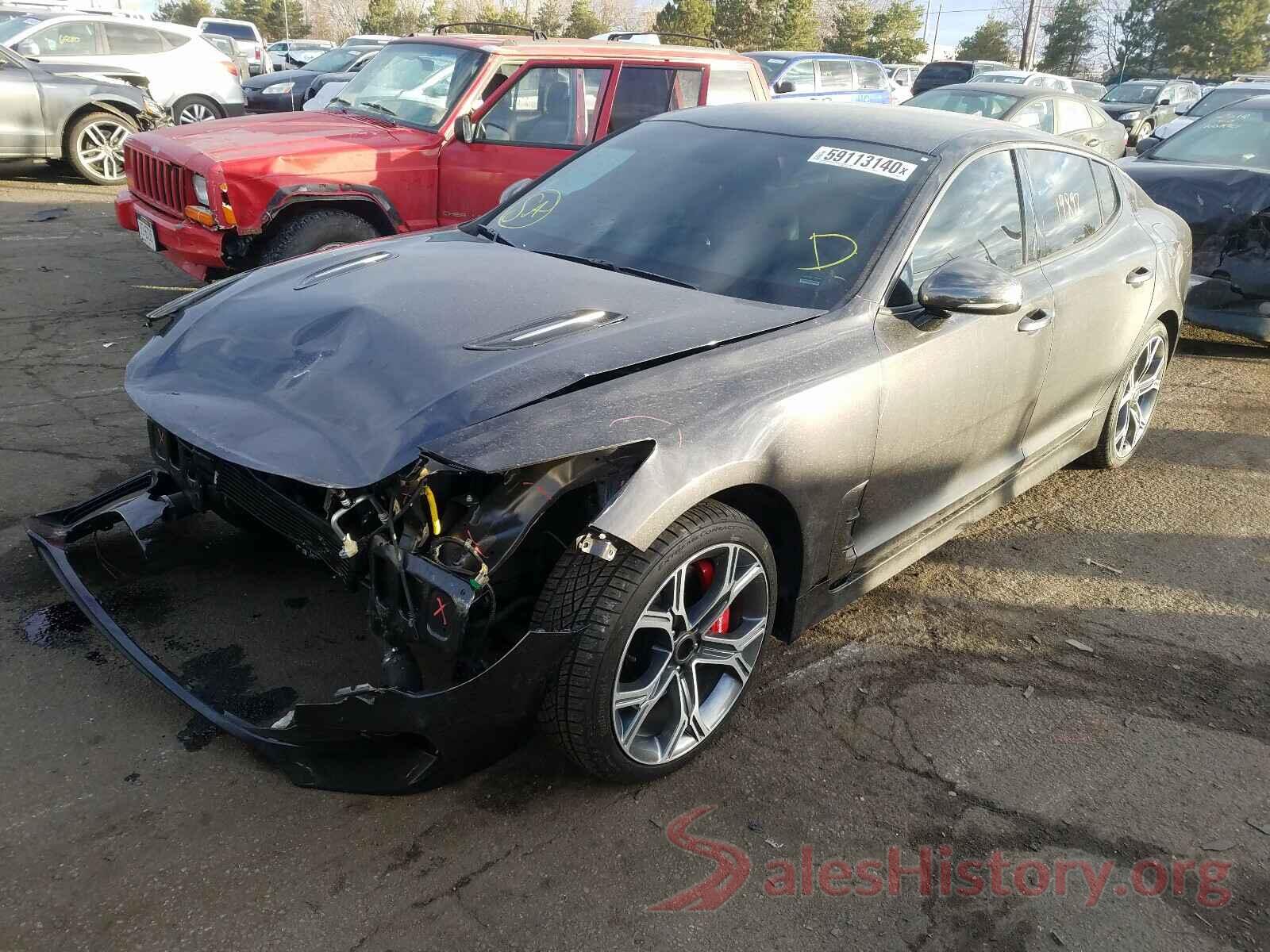 KNAE35LC5K6059087 2019 KIA STINGER